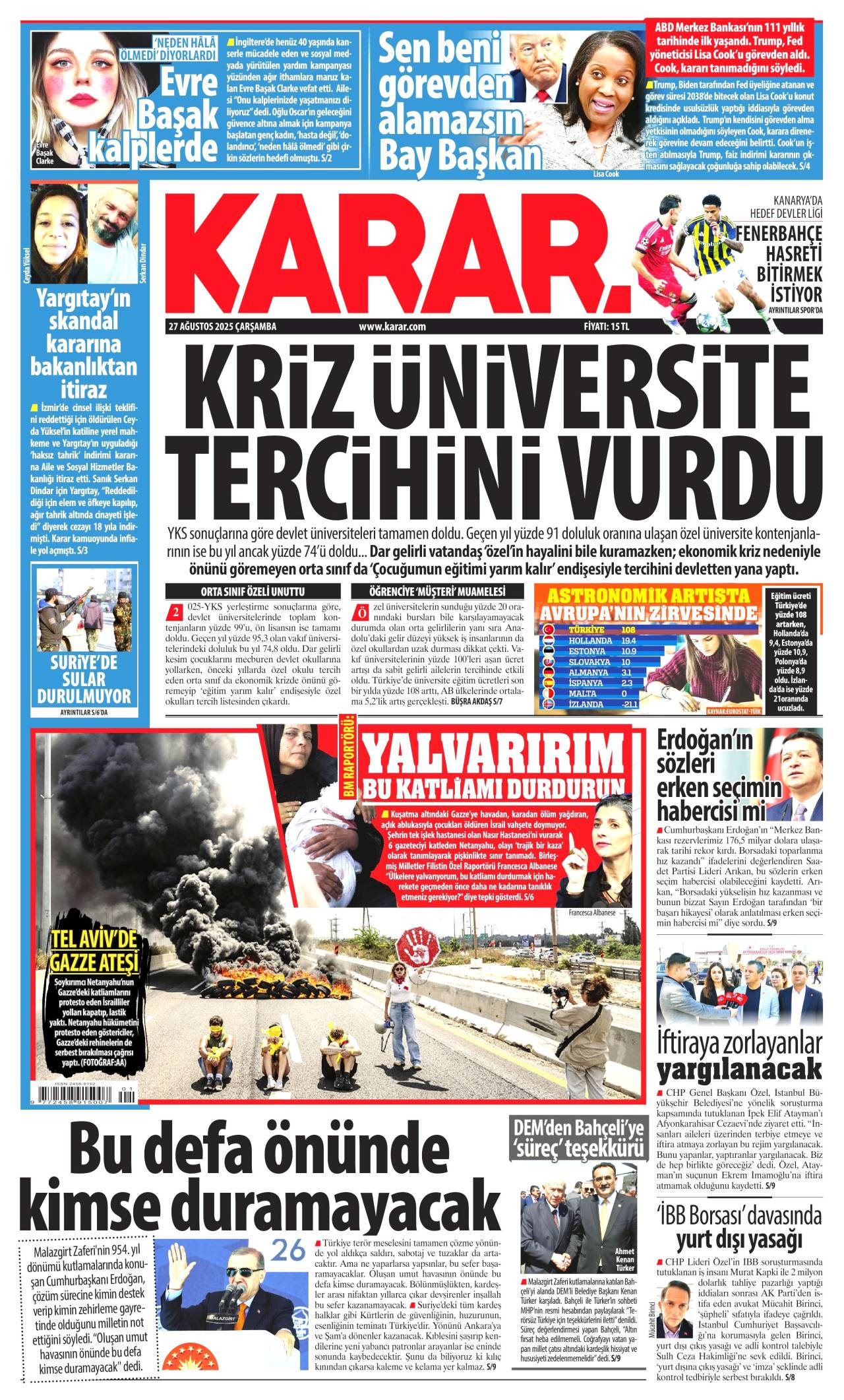 Karar gazetesi oku