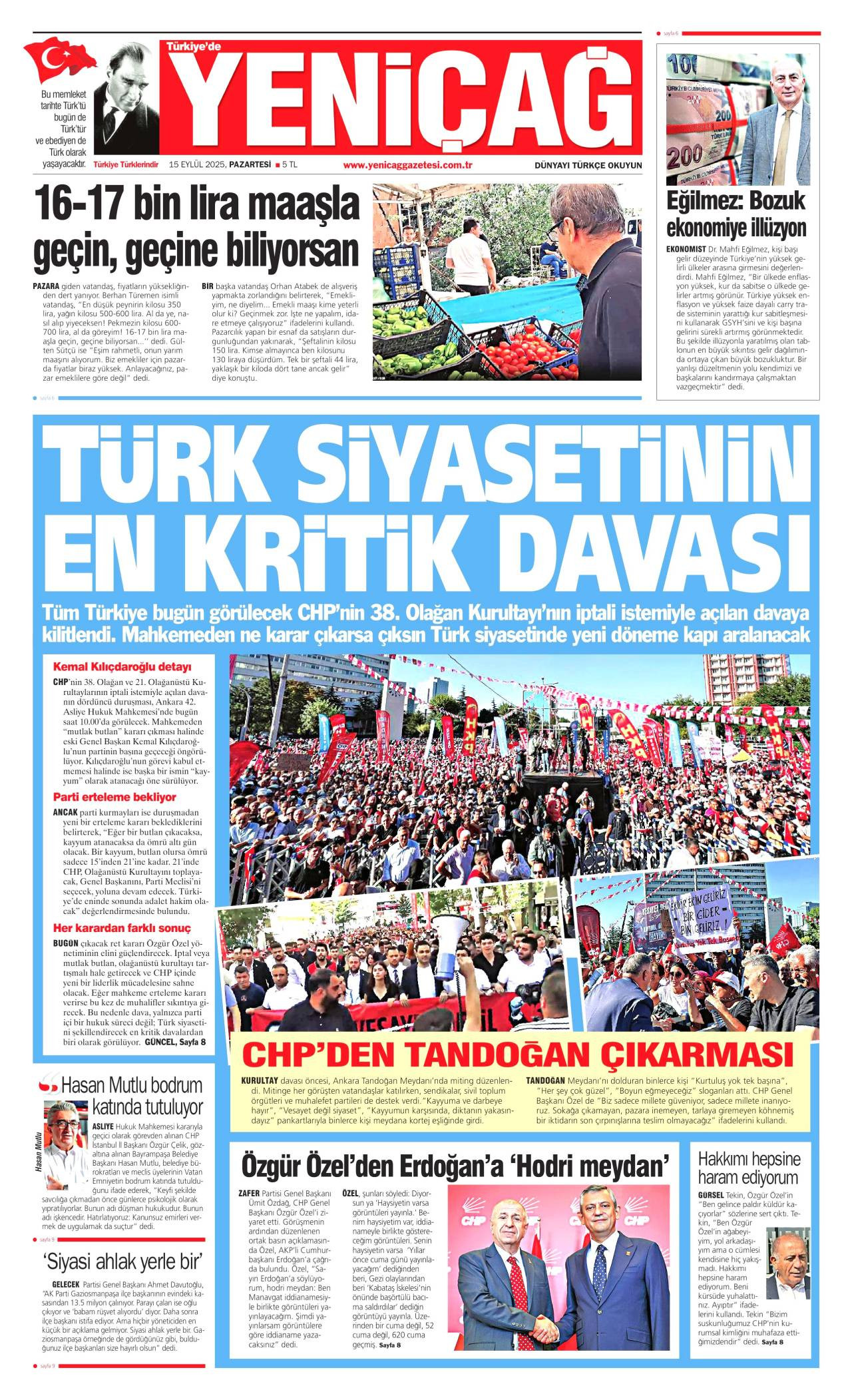 Yeniçağ gazetesi oku