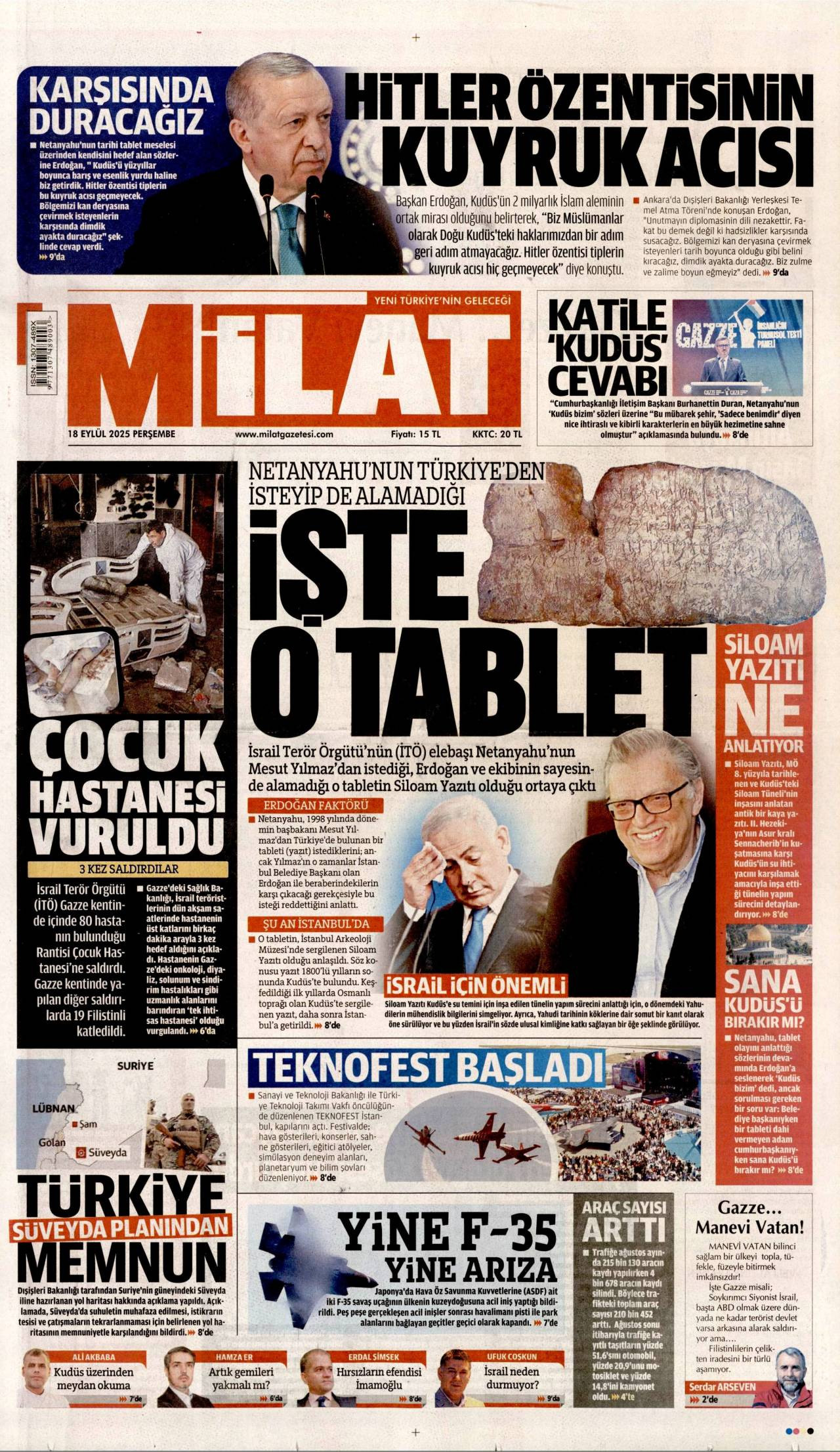 Milat gazetesi oku