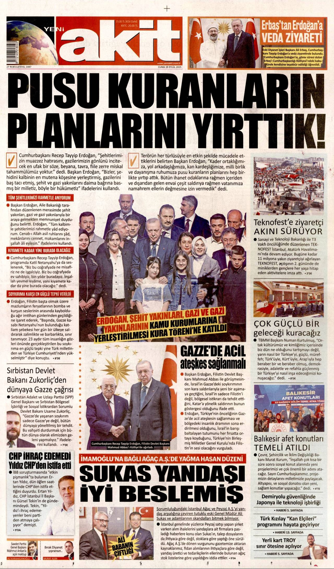 Yeni Akit gazetesi oku