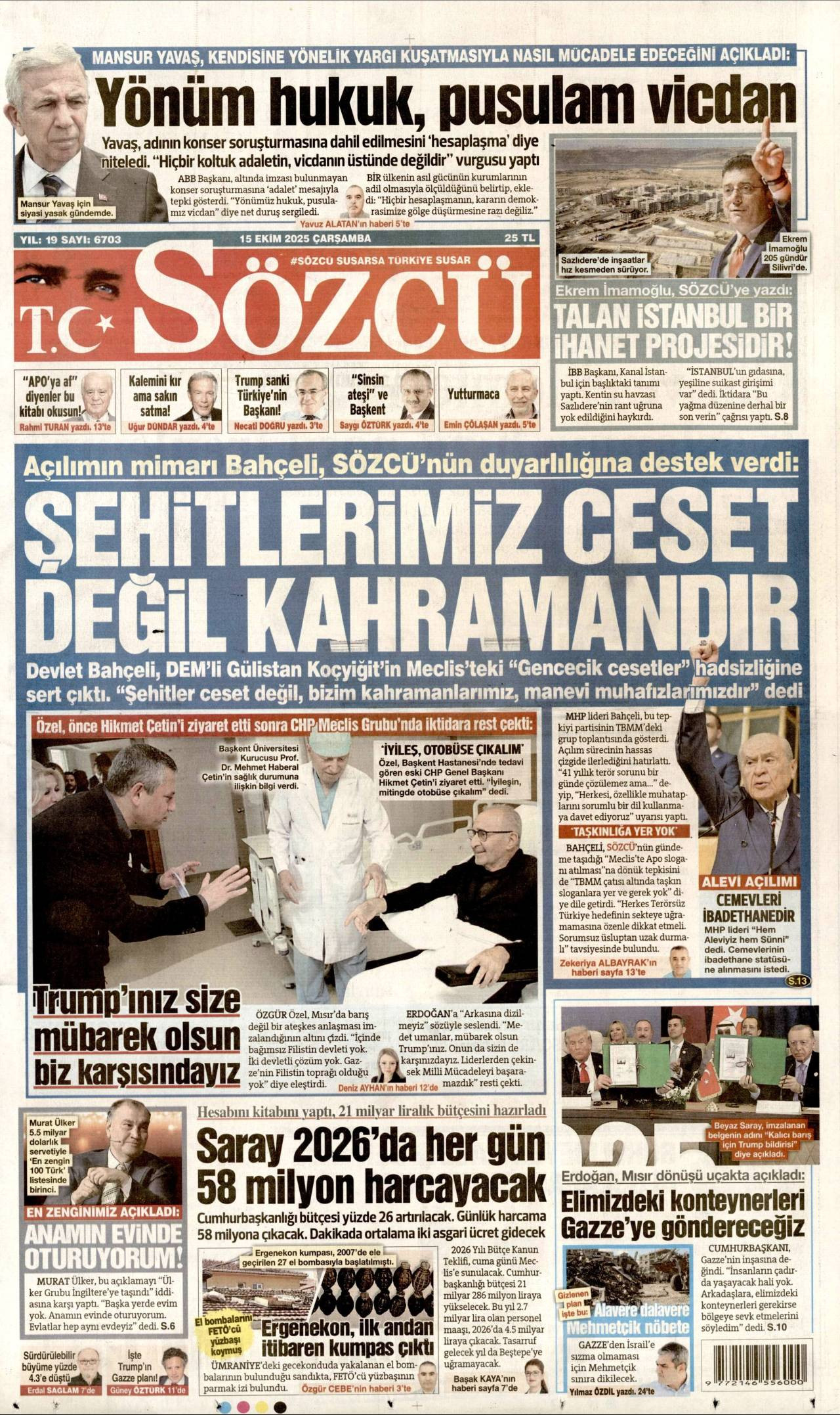 Sözcü gazetesi oku