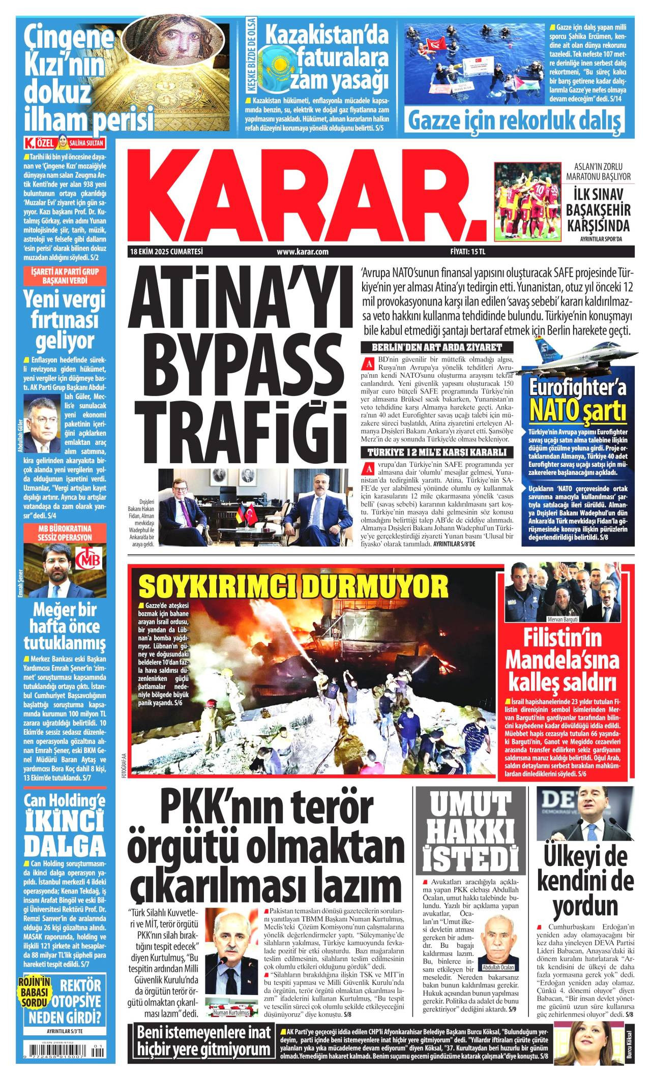 Karar gazetesi oku