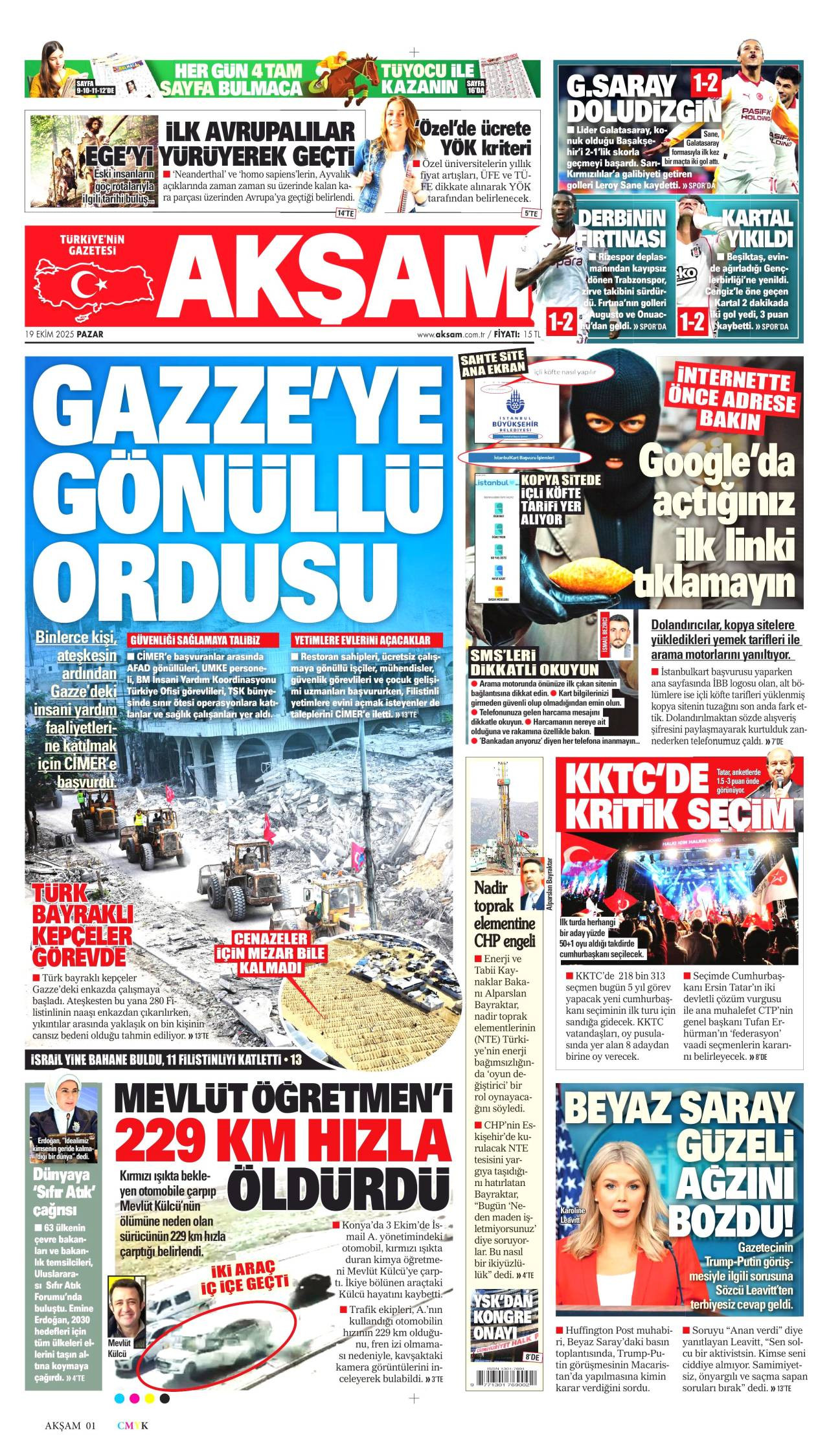 Akşam gazetesi oku