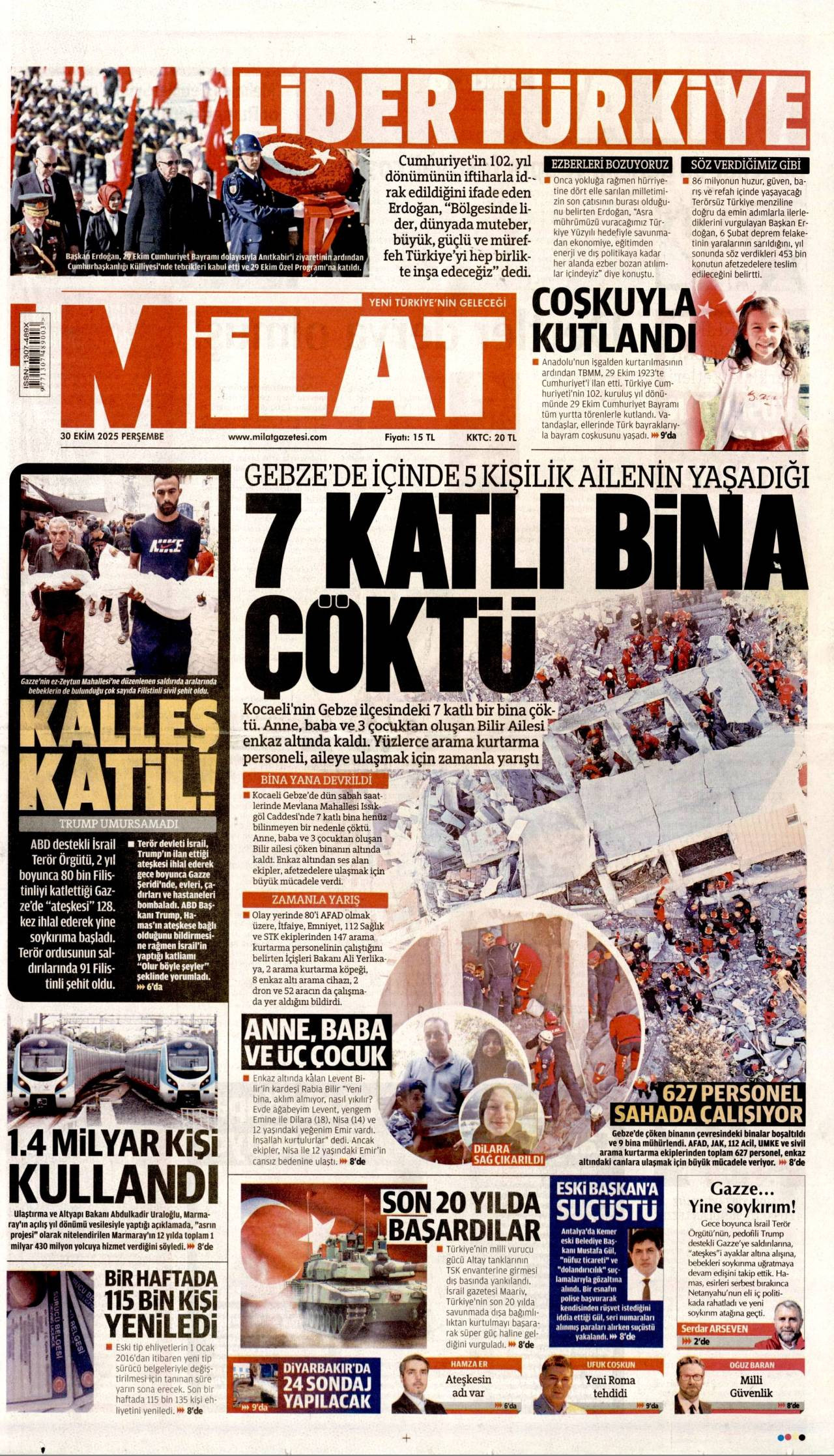 Milat gazetesi oku
