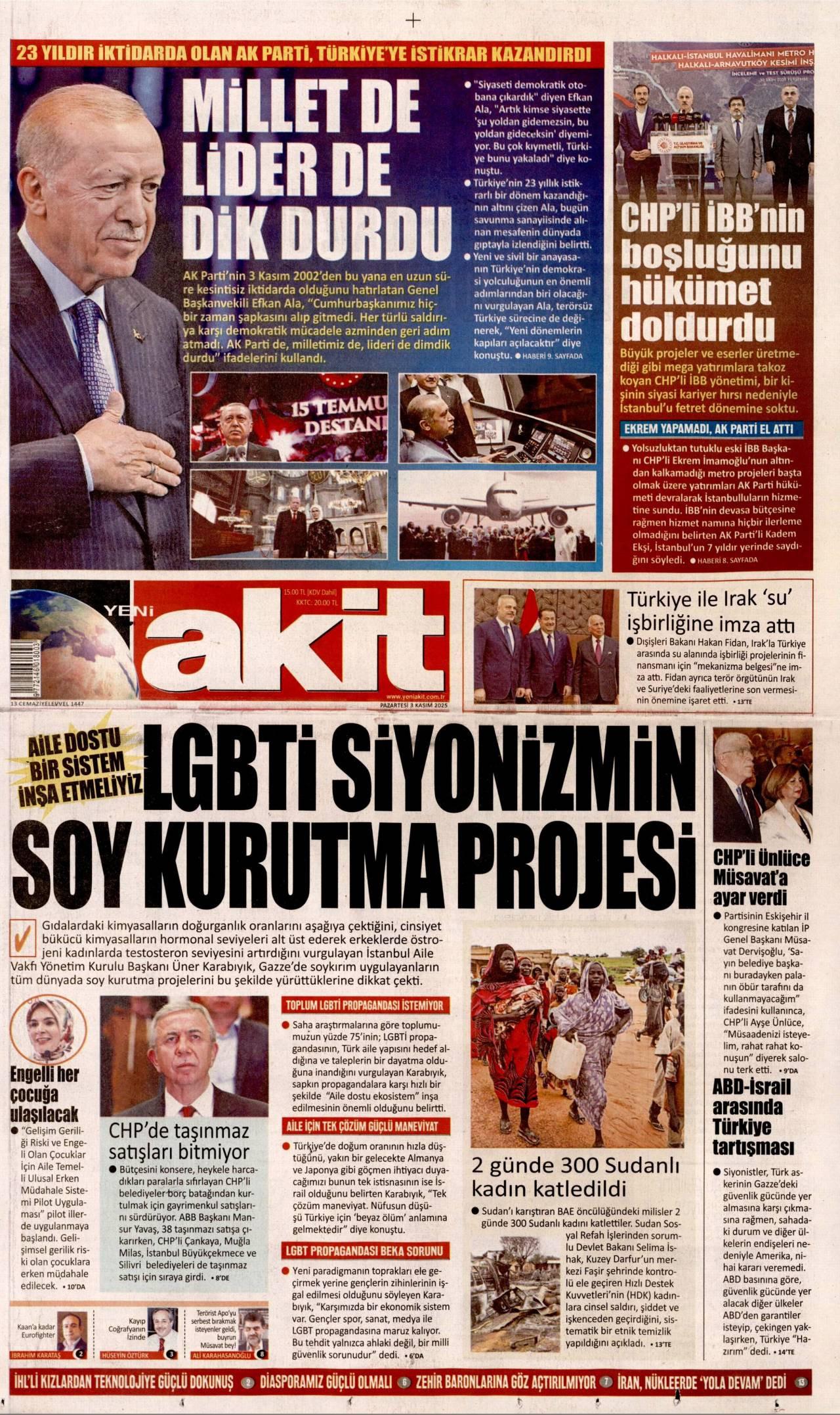 Yeni Akit gazetesi oku