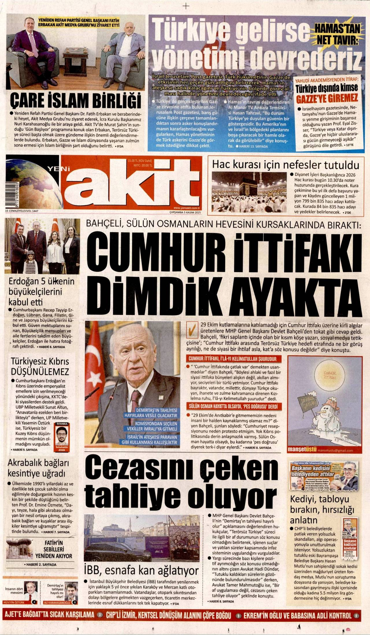 Yeni Akit gazetesi oku