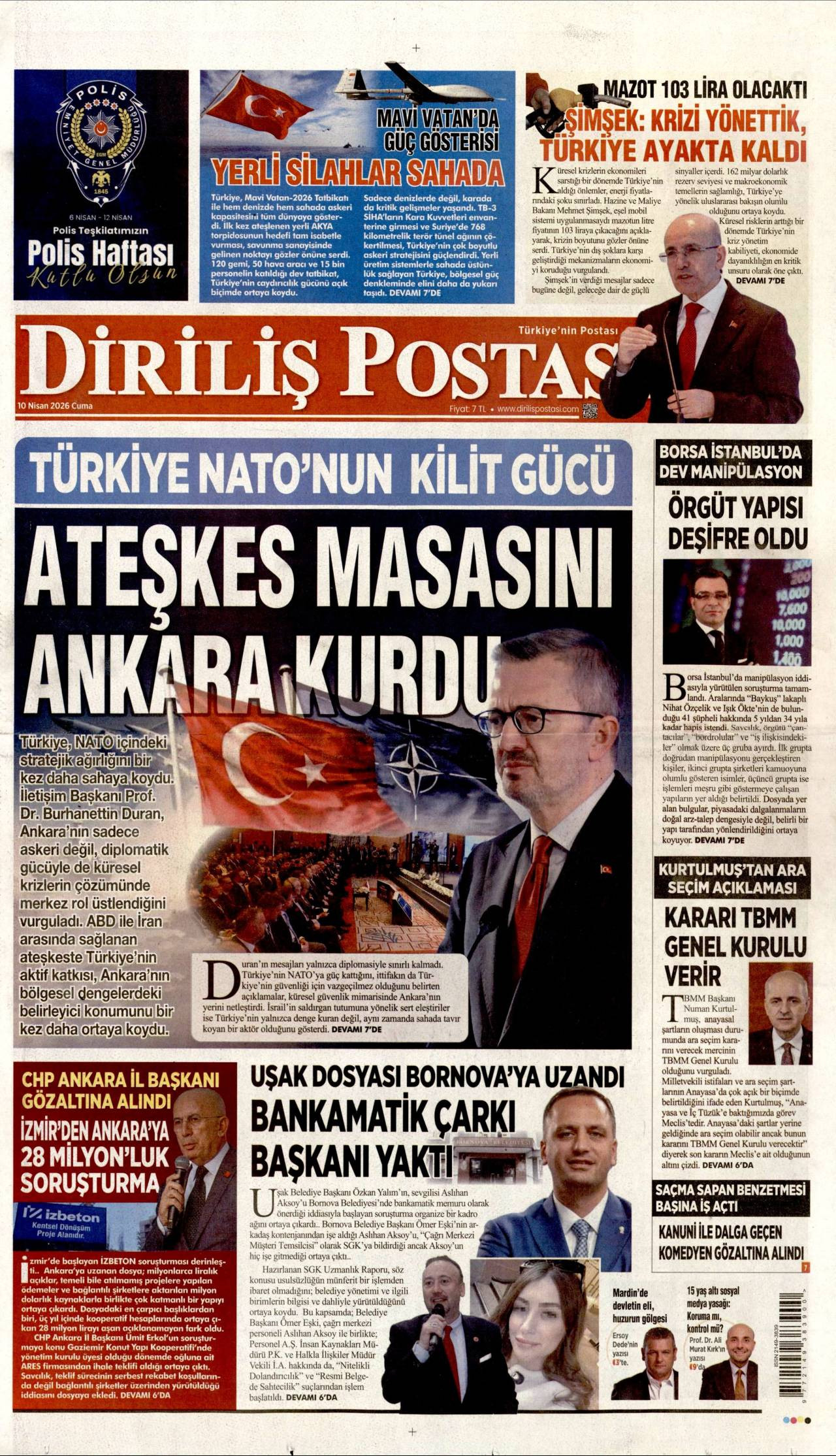 Diriliş Postası Gazetesi
