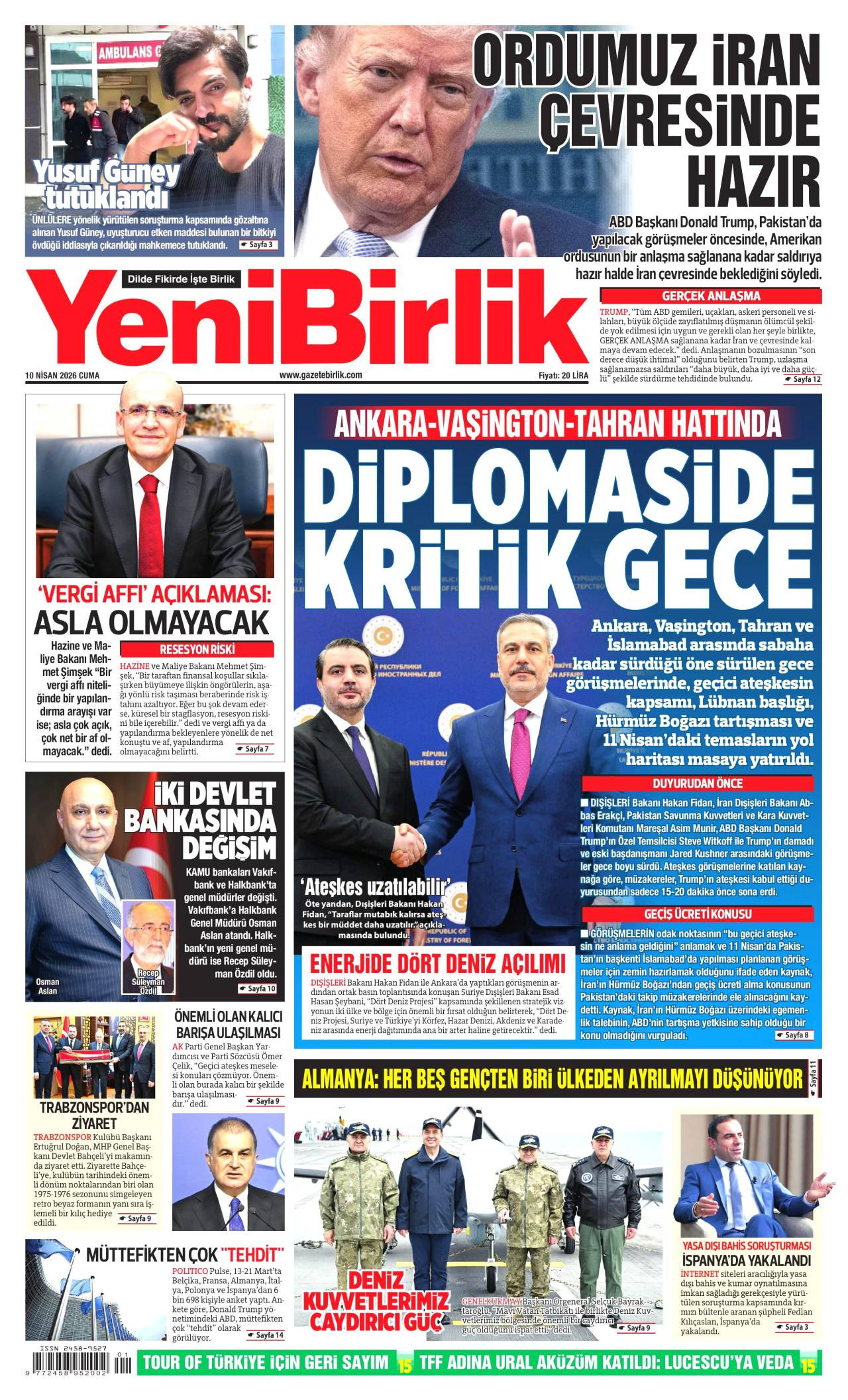 Yeni Birlik Gazetesi