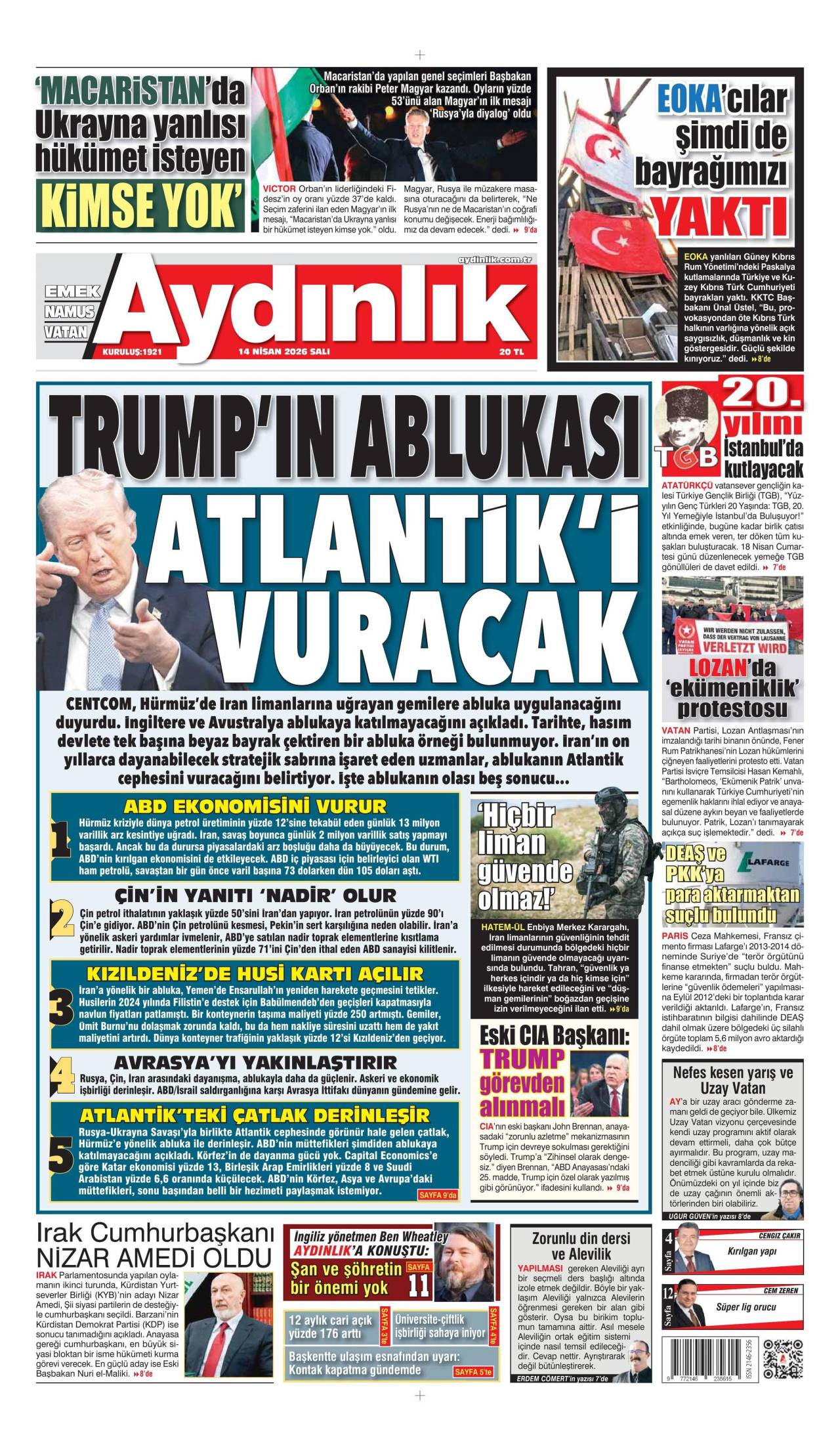 Aydınlık Gazetesi