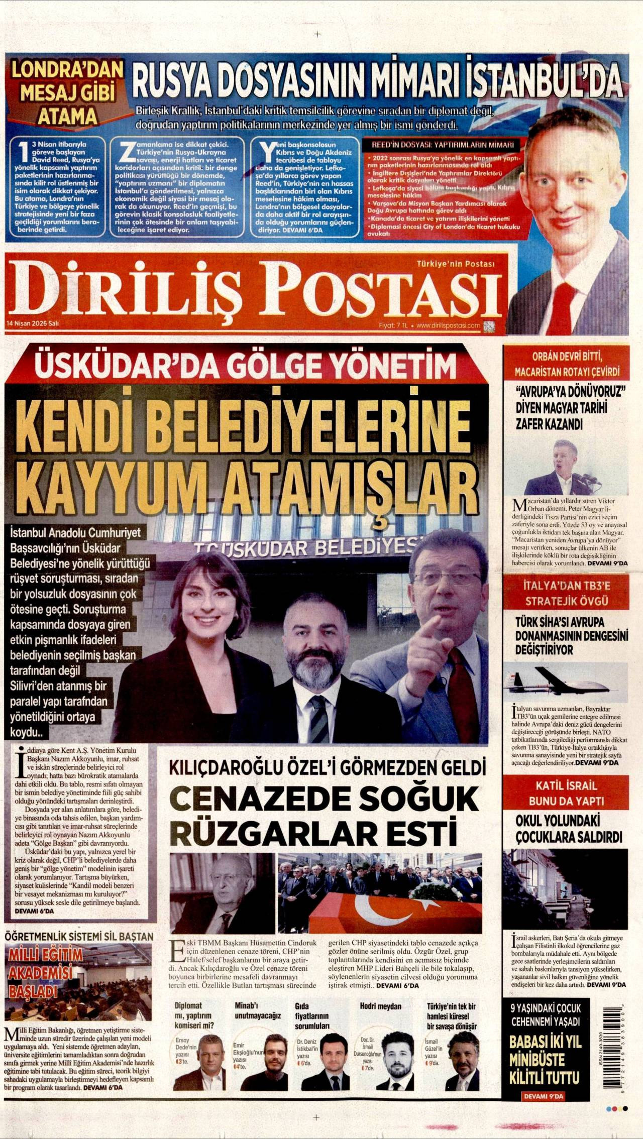 Diriliş Postası gazetesi 