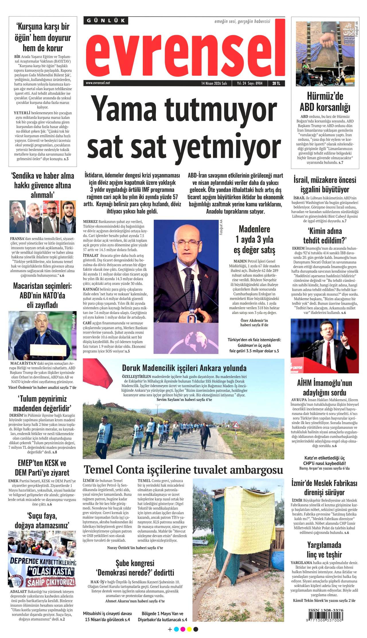 Evrensel gazetesi 