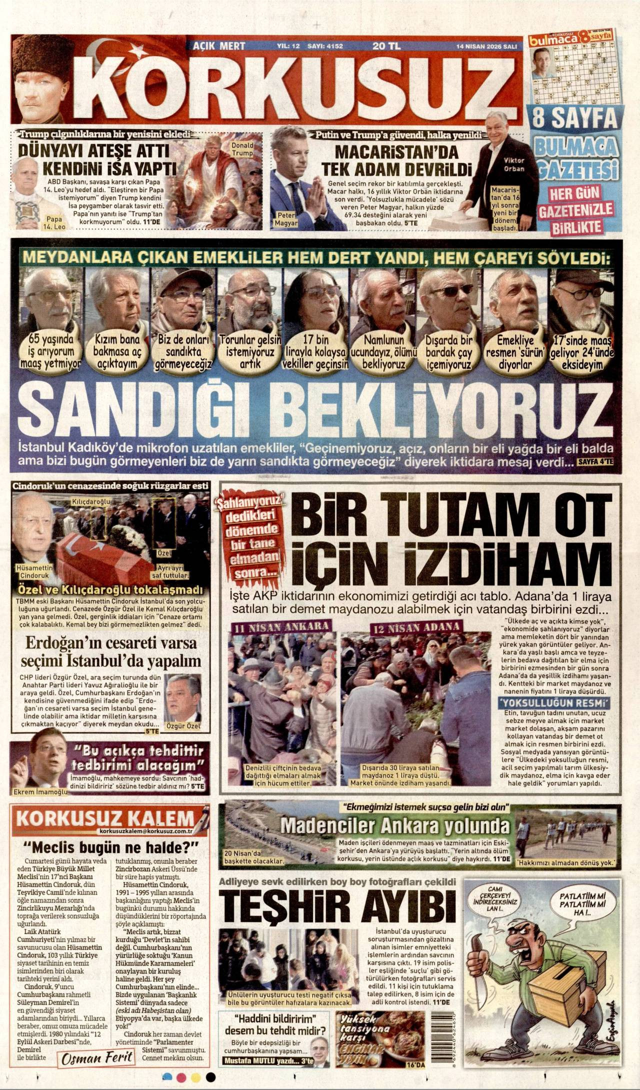 Korkusuz gazetesi 