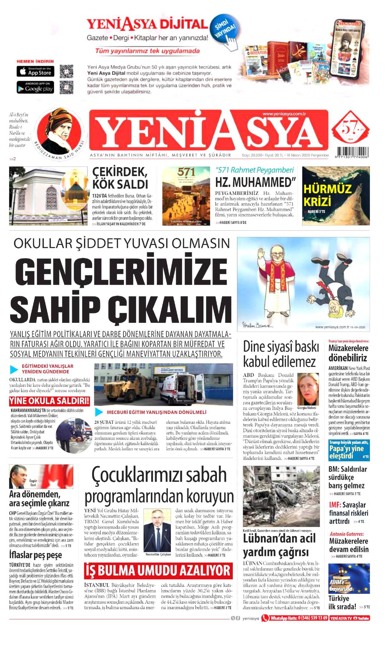 Yeni Asya Gazetesi