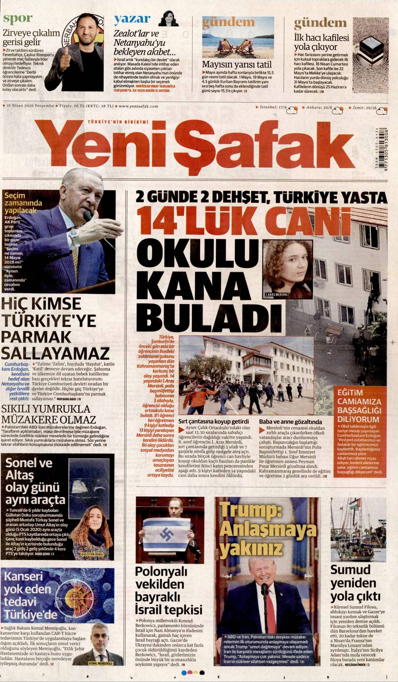 Yeni Şafak Gazetesi