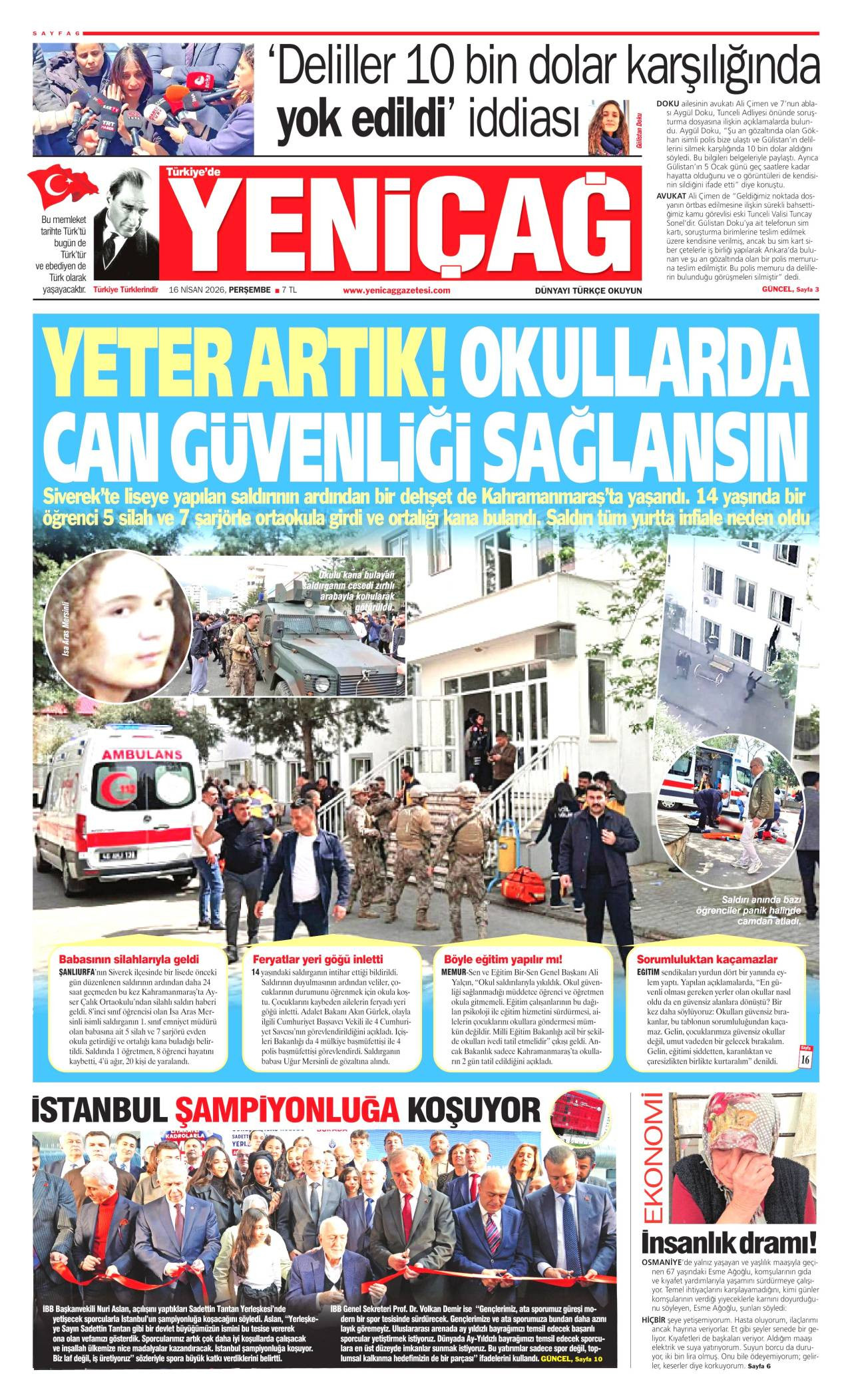Yeniçağ Gazetesi