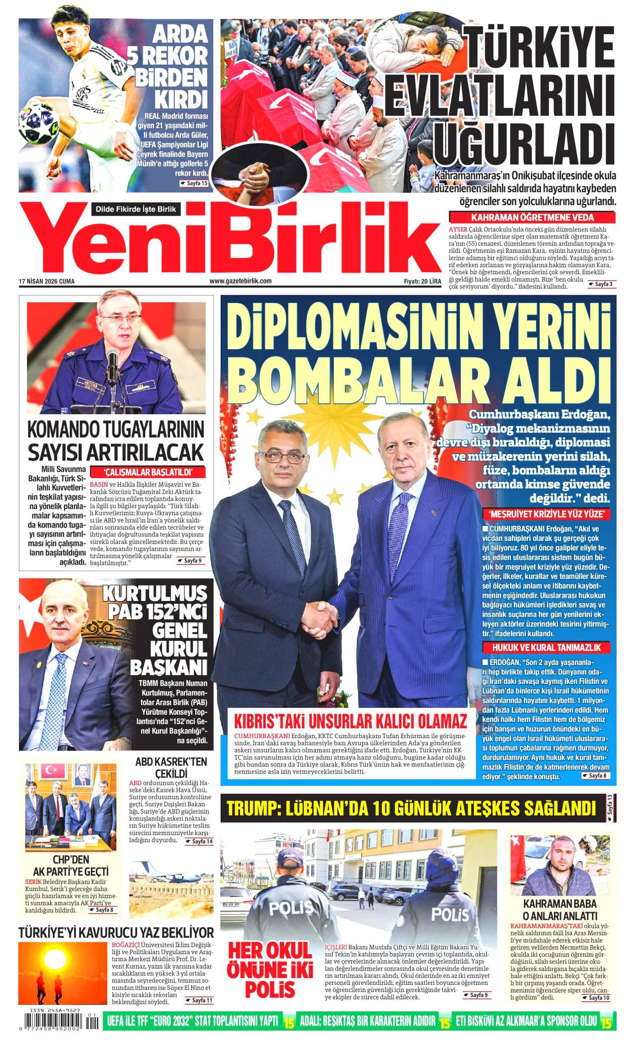 Yeni Birlik Gazetesi