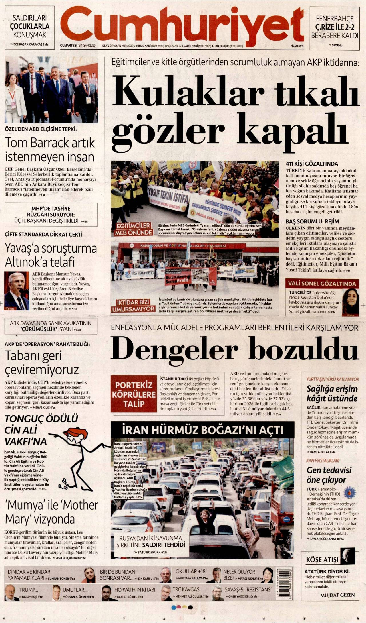 Cumhuriyet Gazetesi