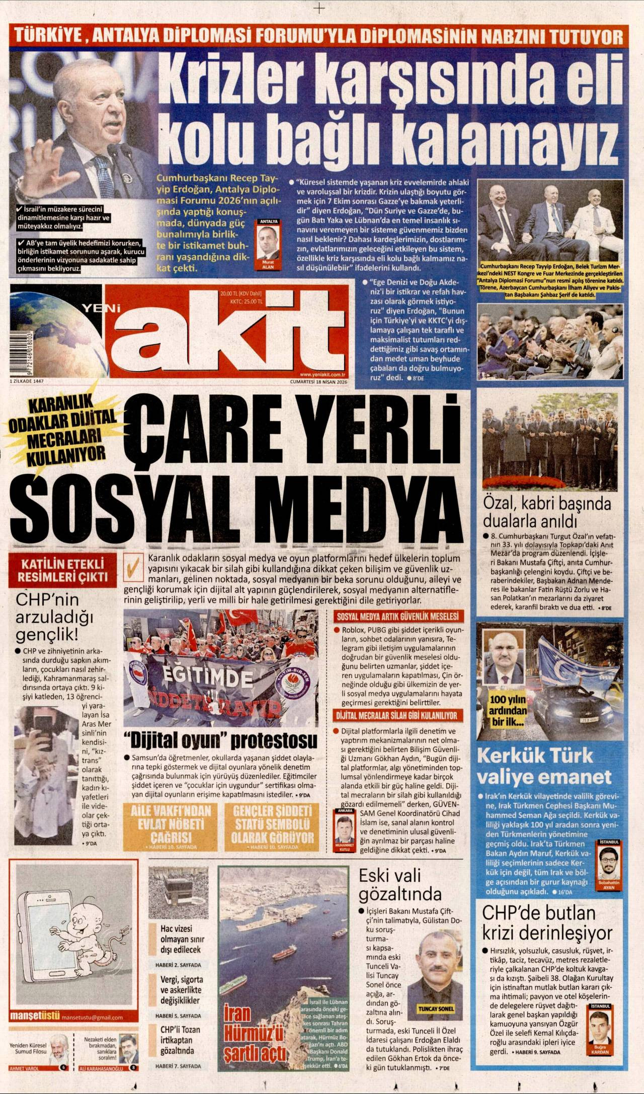 Yeni Akit Gazetesi