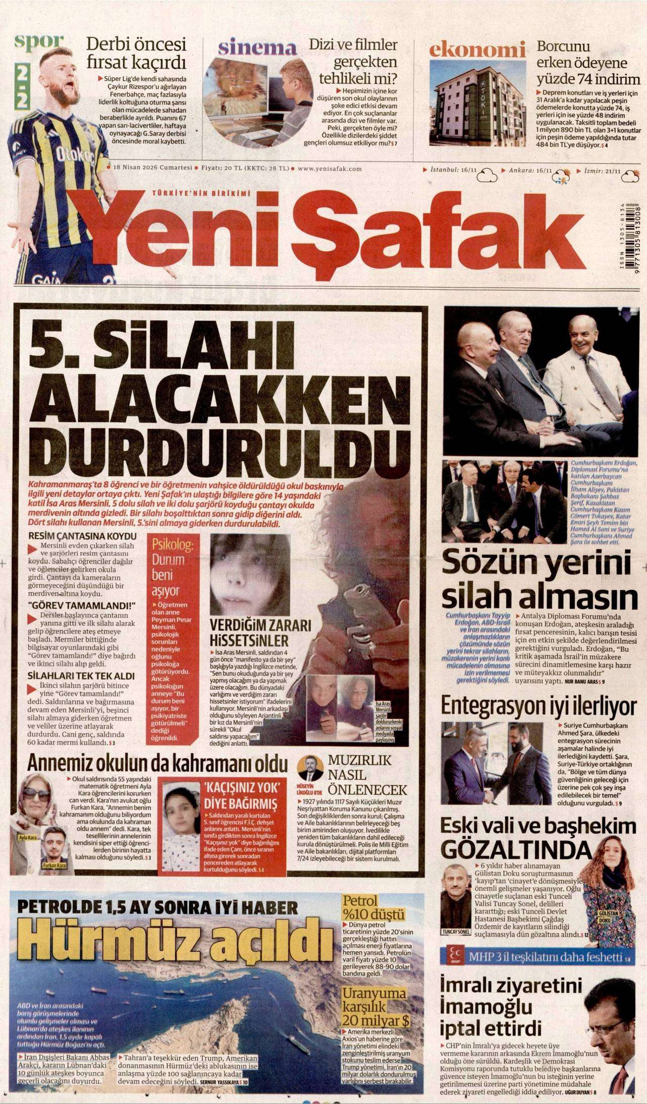 Yeni Şafak Gazetesi