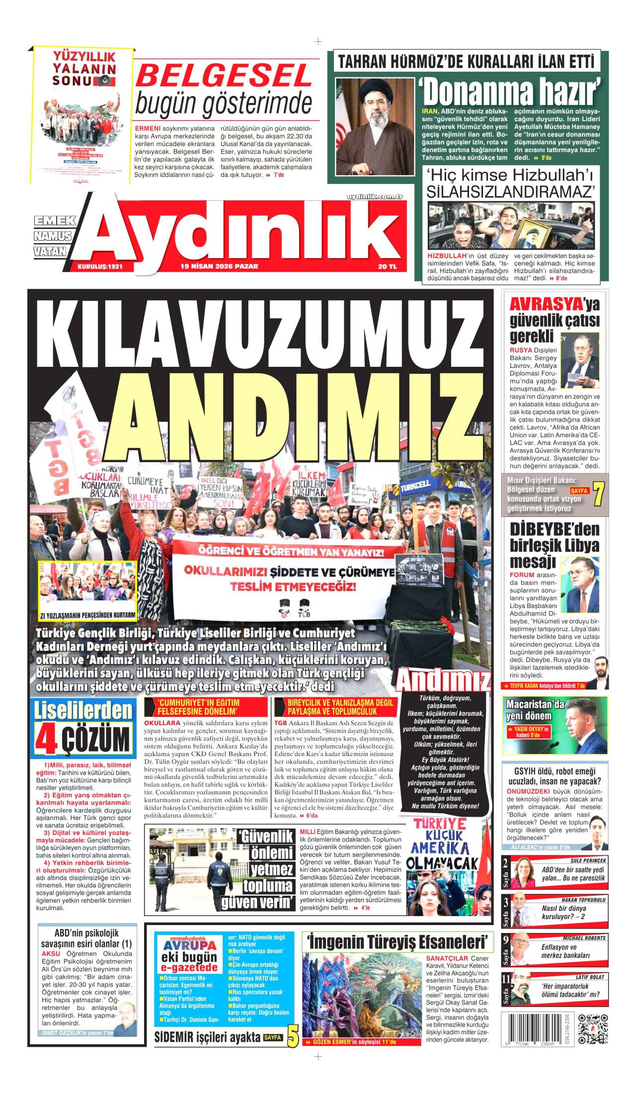 Aydınlık Gazetesi