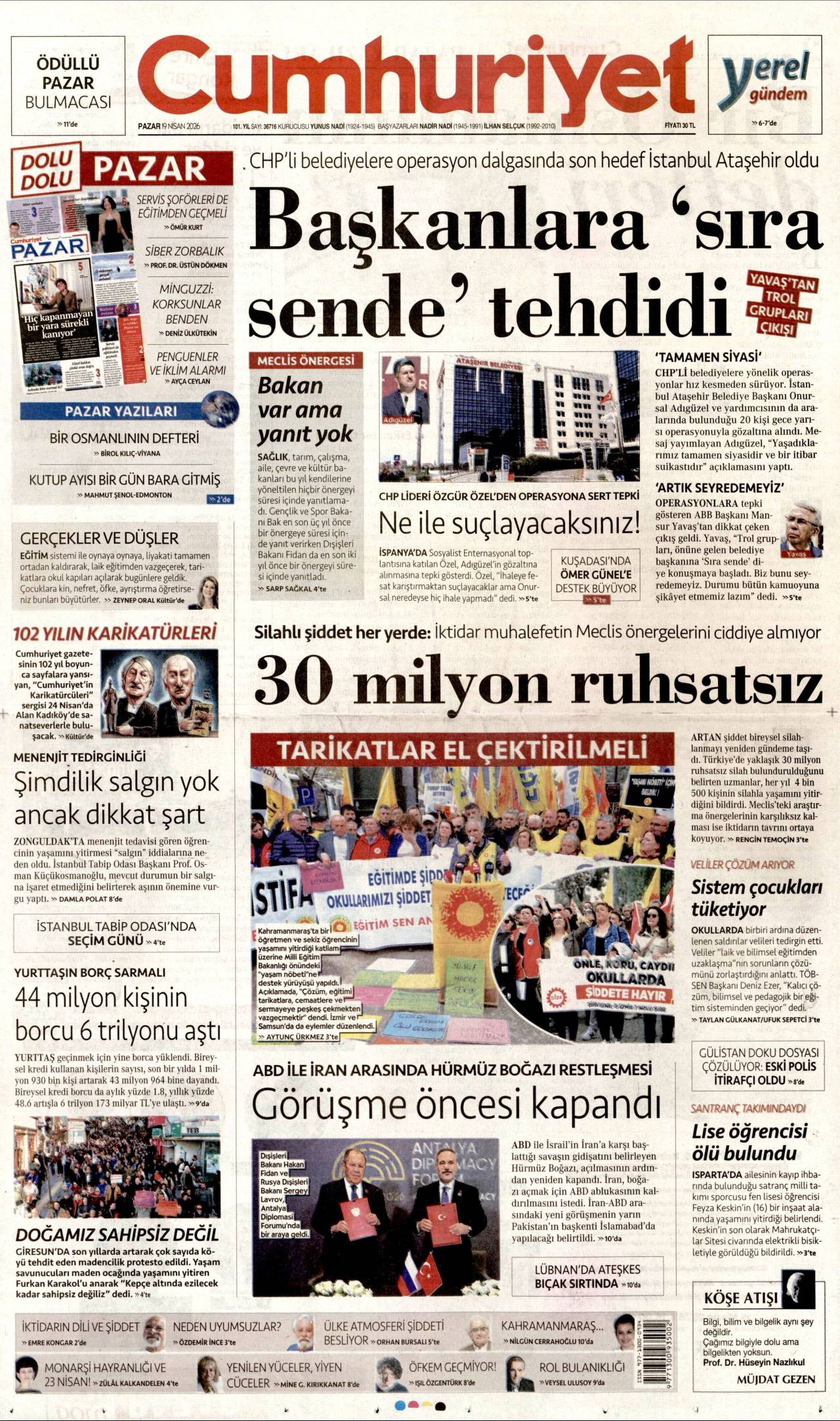 Cumhuriyet Gazetesi