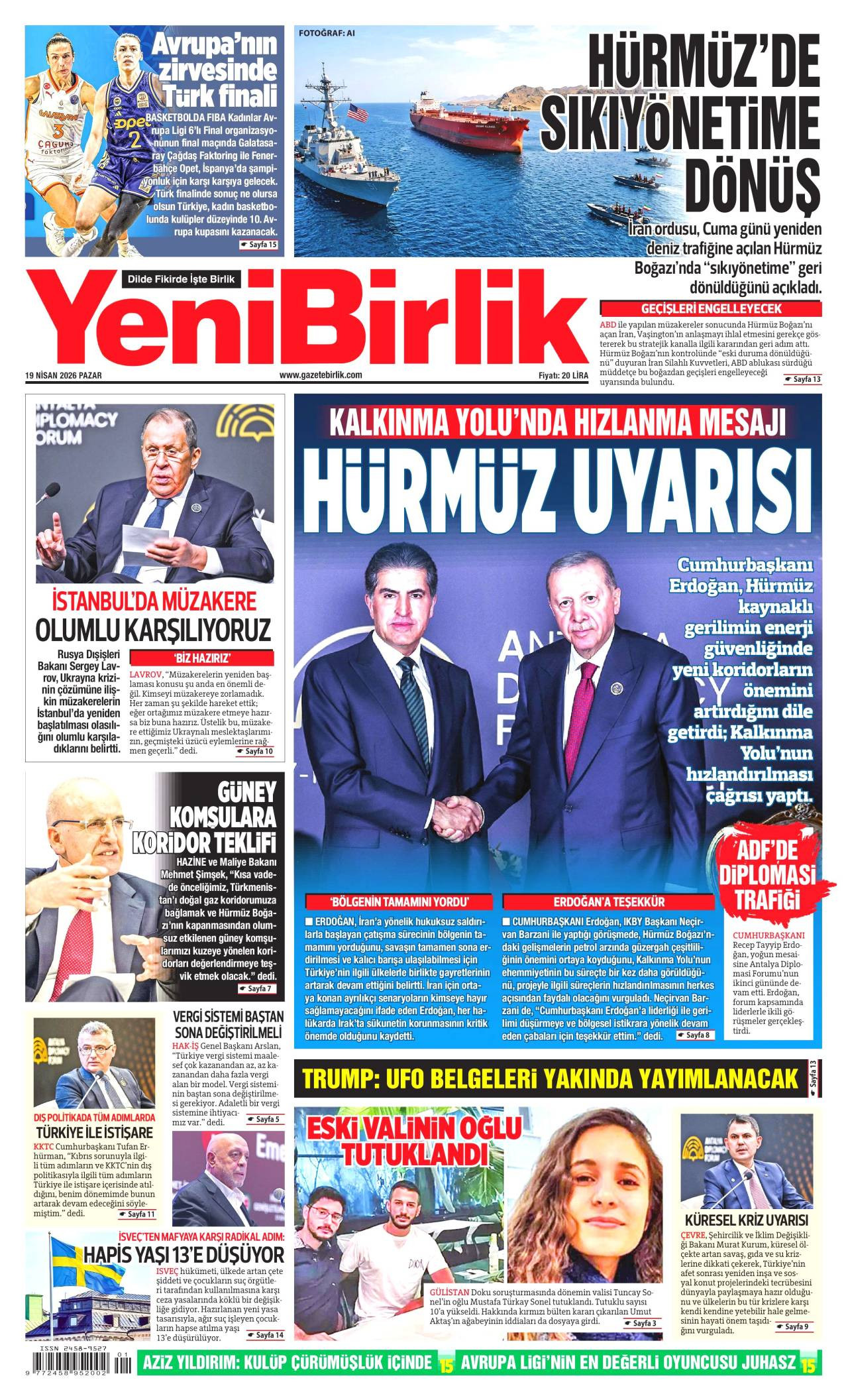 Yeni Birlik Gazetesi