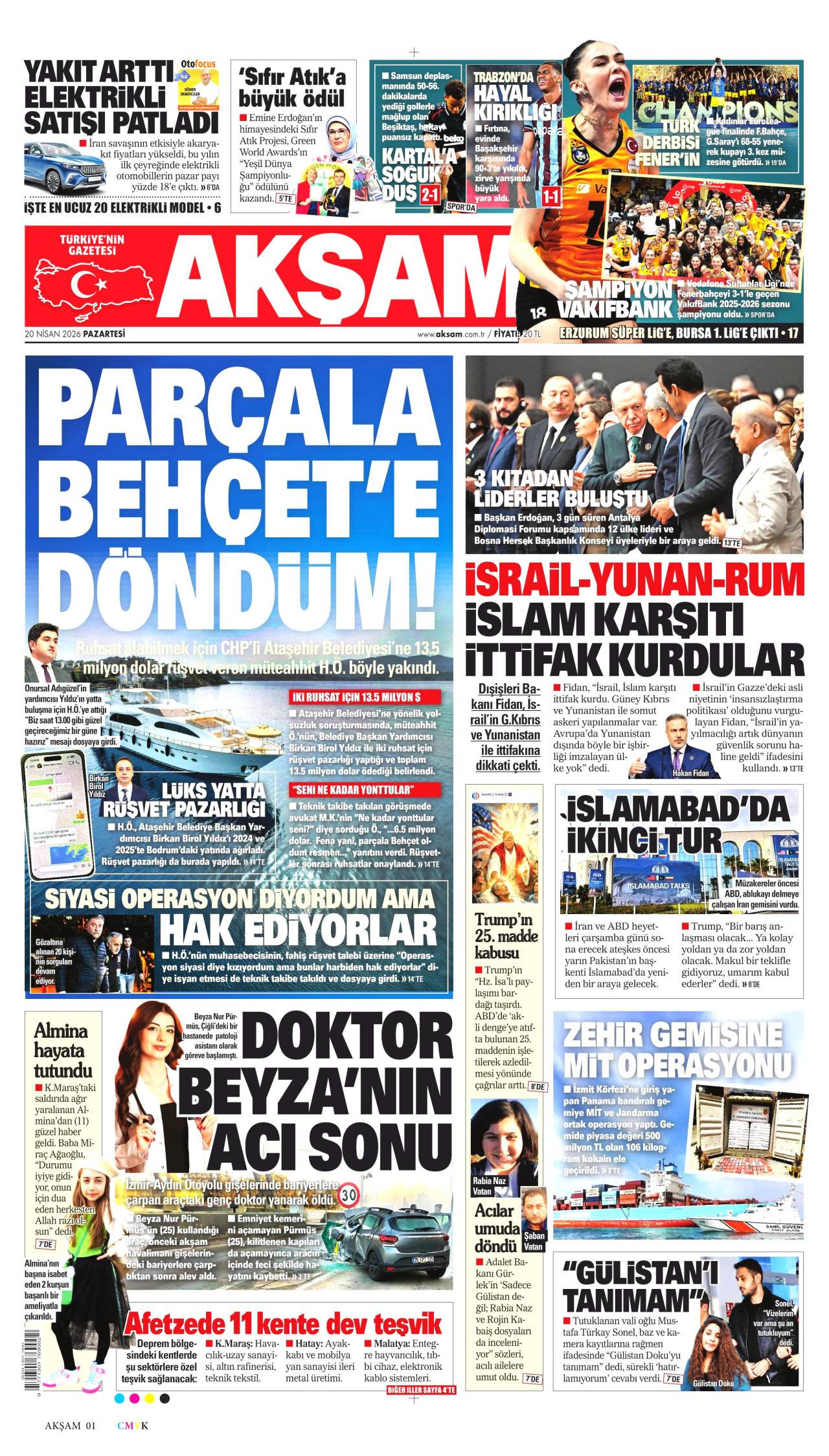 Akşam gazetesi 