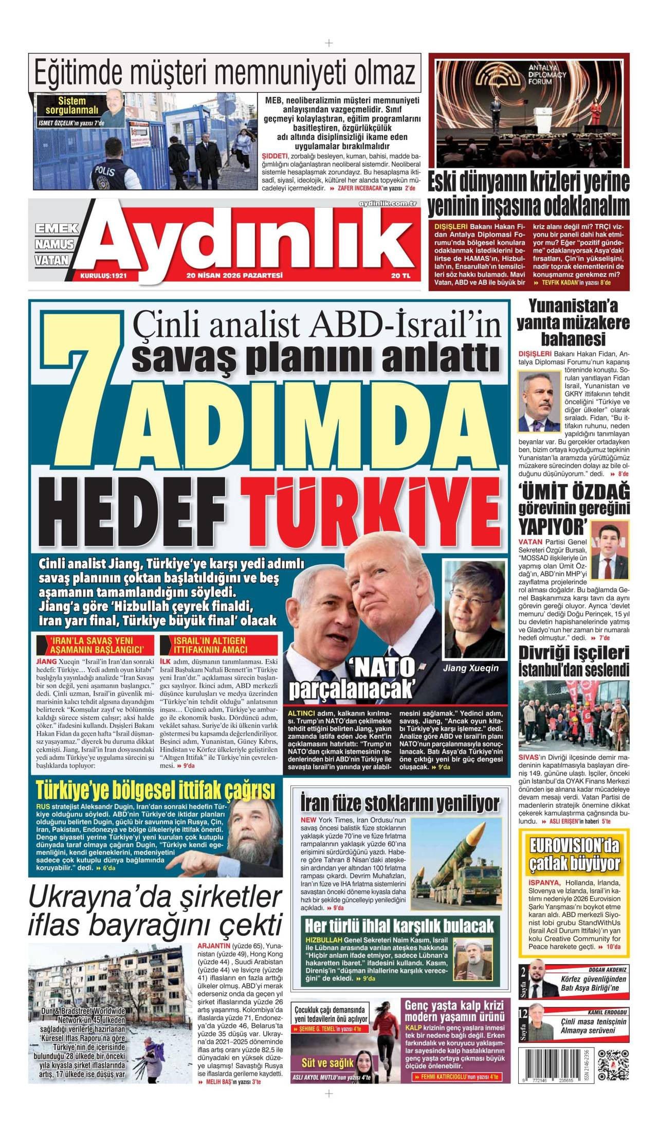 Aydınlık Gazetesi