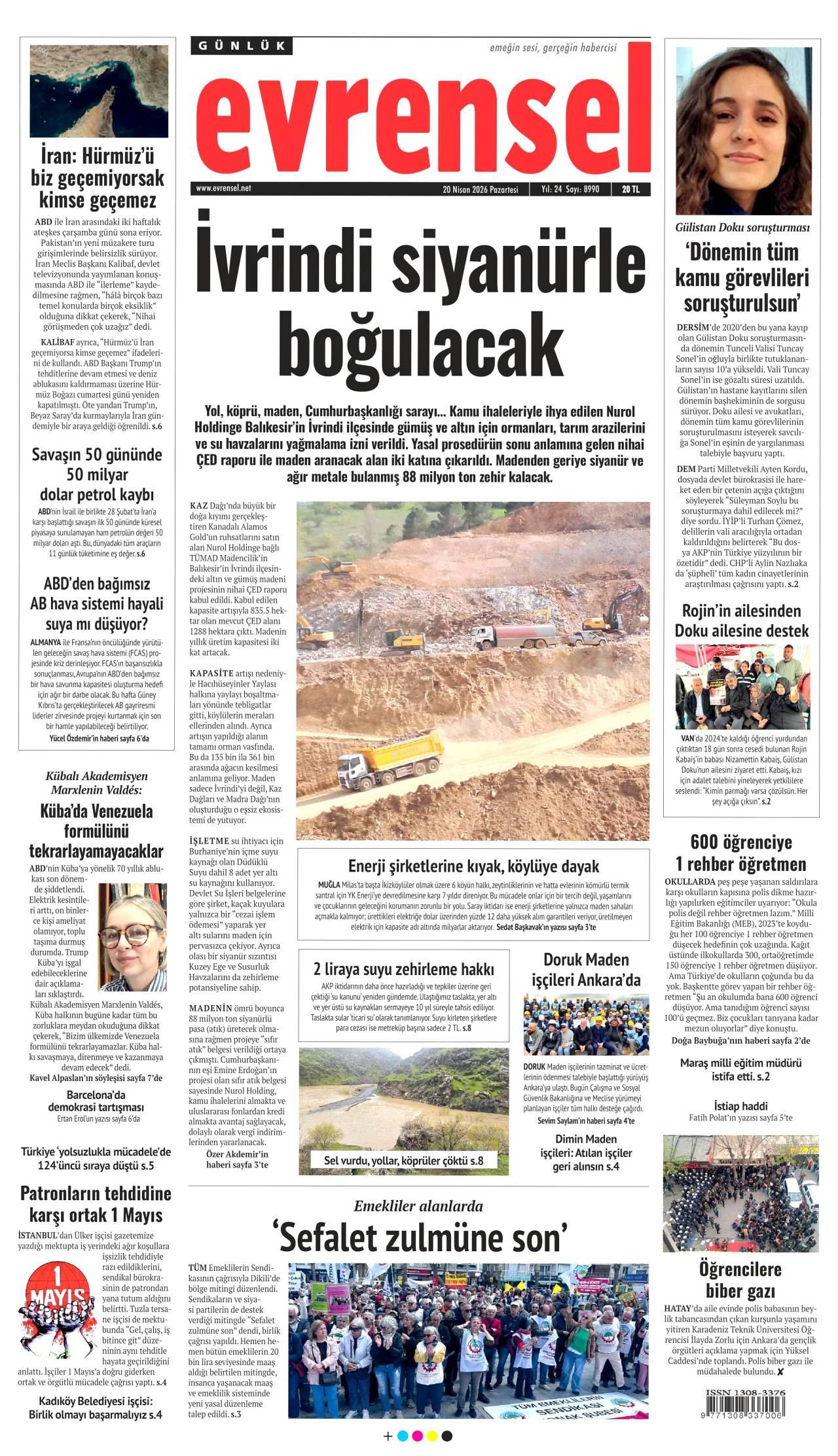 Evrensel gazetesi 
