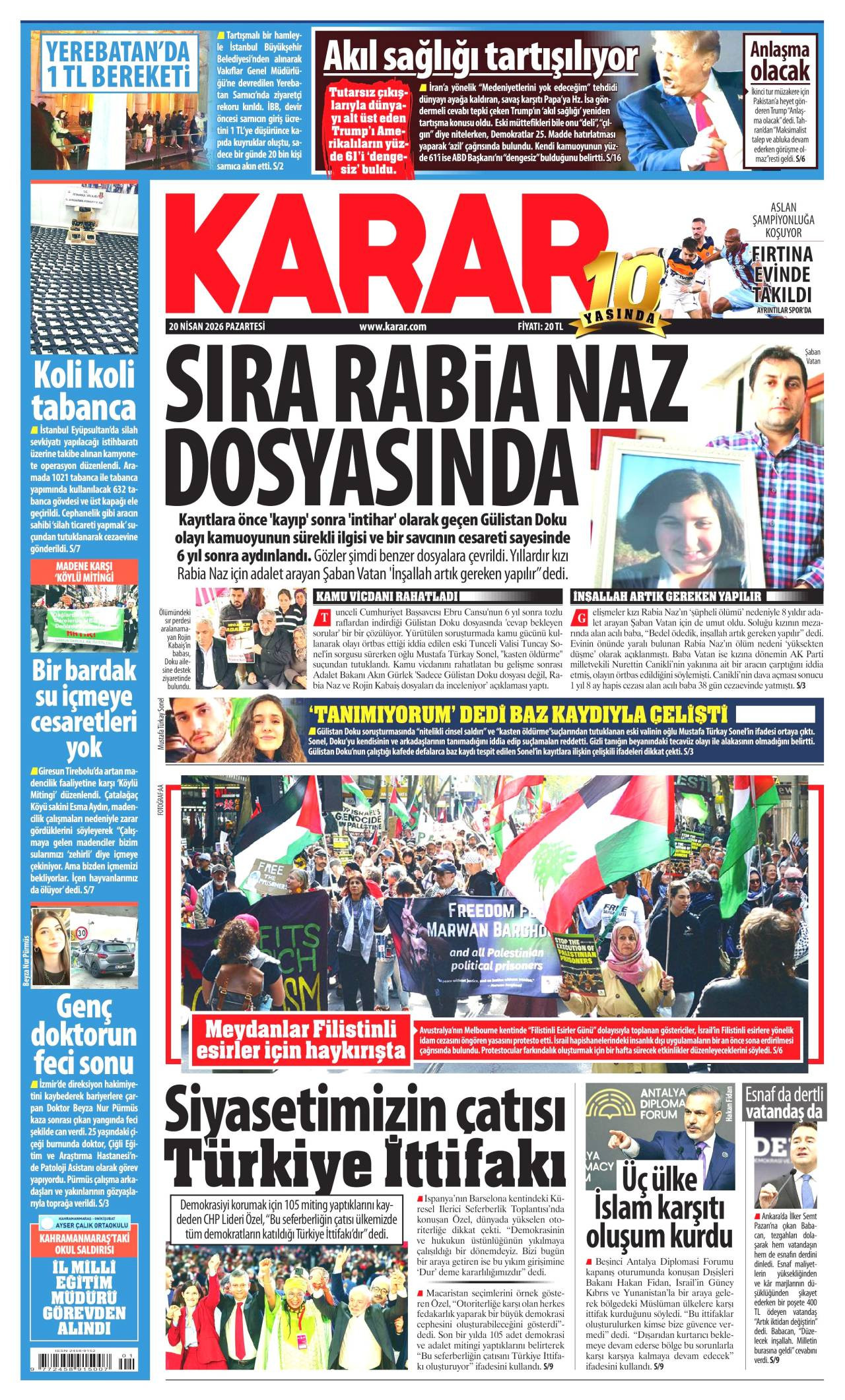 Karar gazetesi 