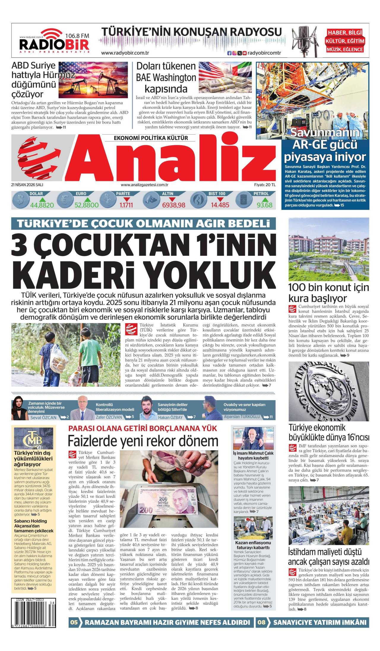 Analiz Gazetesi