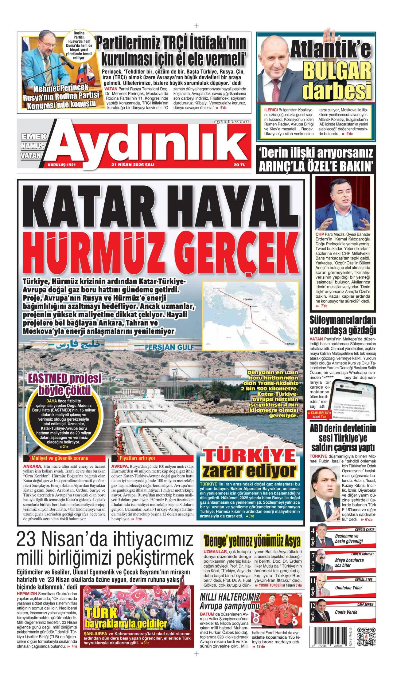 Aydınlık Gazetesi