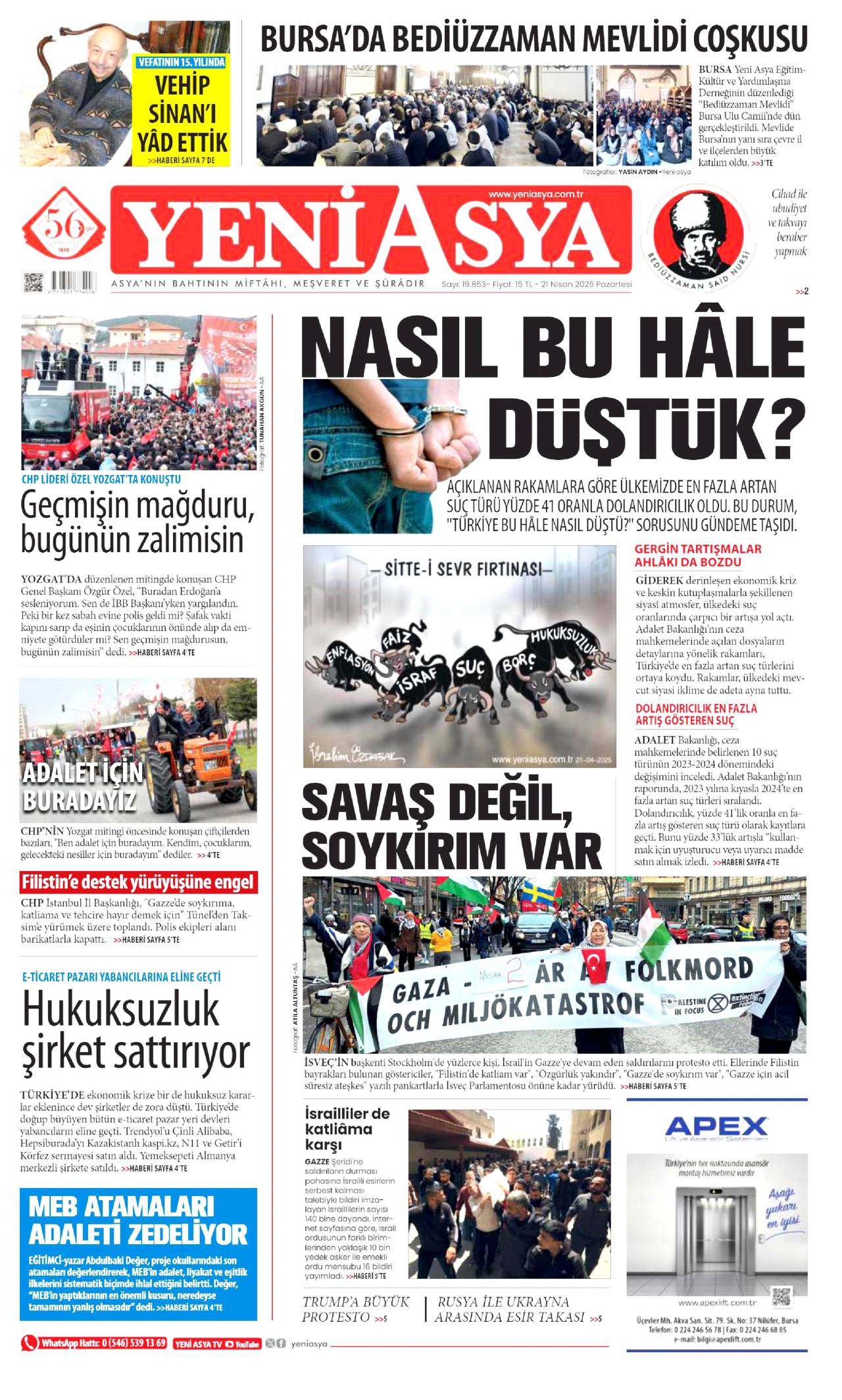Yeni Asya Gazetesi