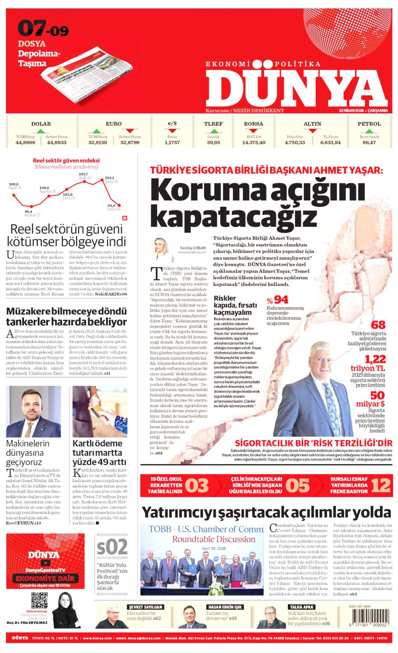 Dünya gazetesi 