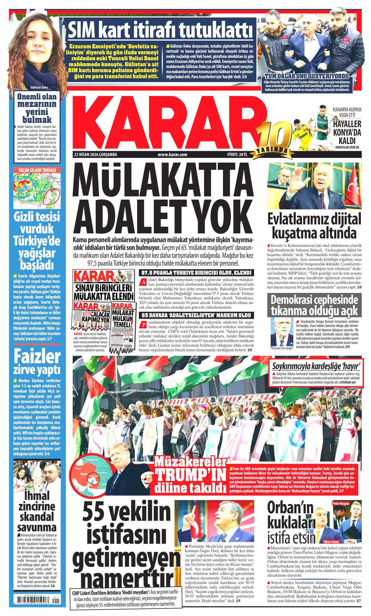 Karar gazetesi 