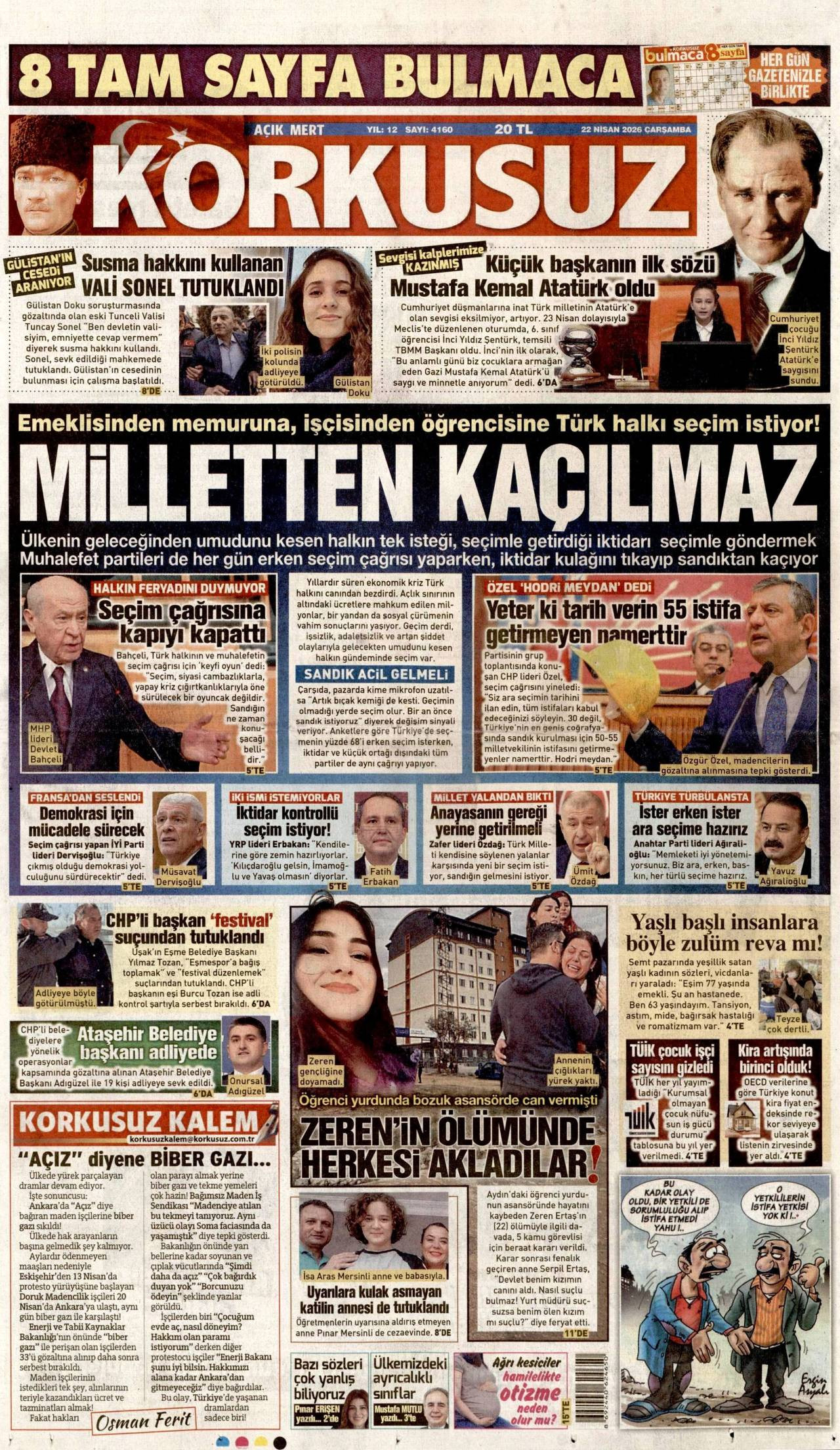 Korkusuz gazetesi 