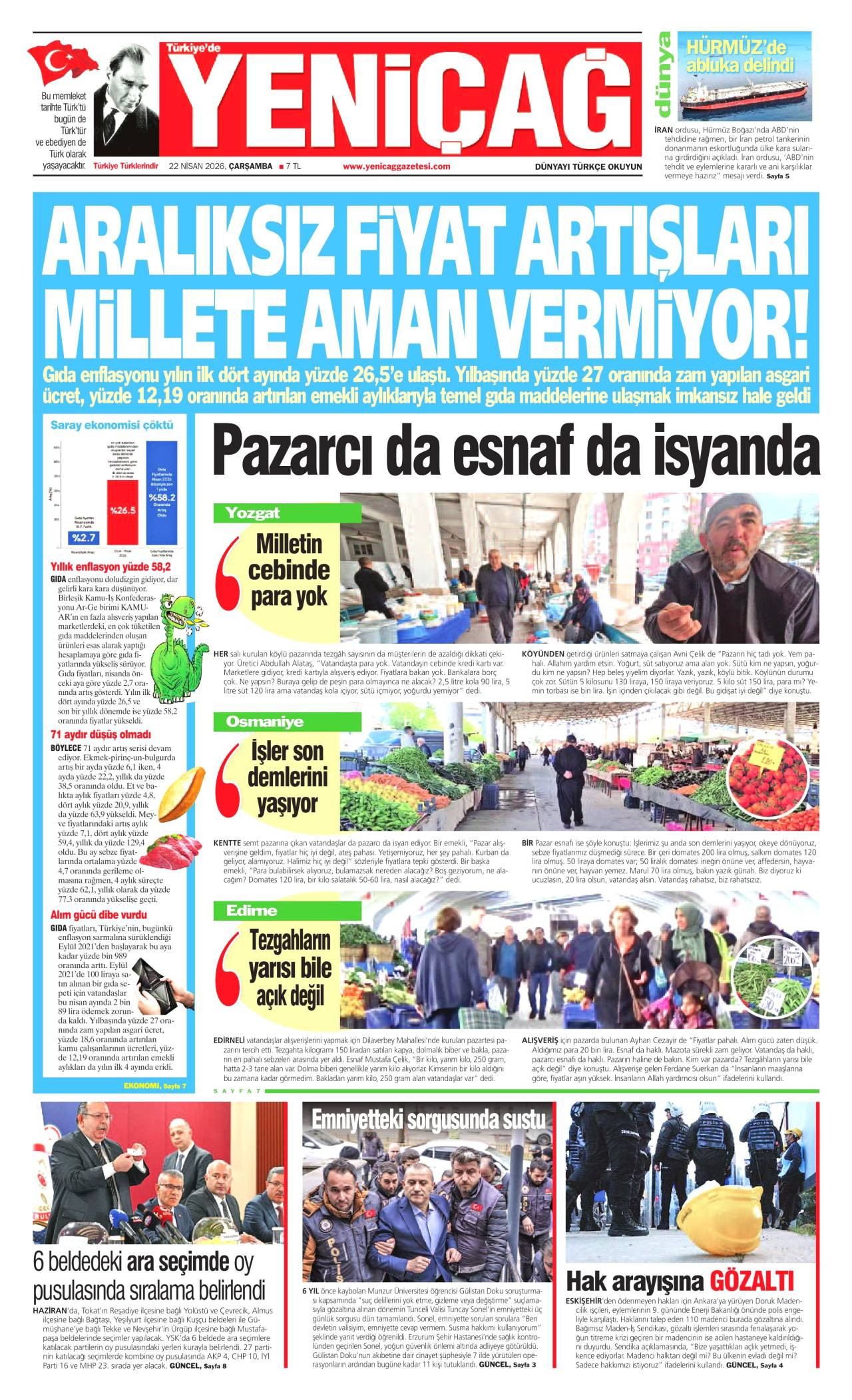 Yeniçağ gazetesi 
