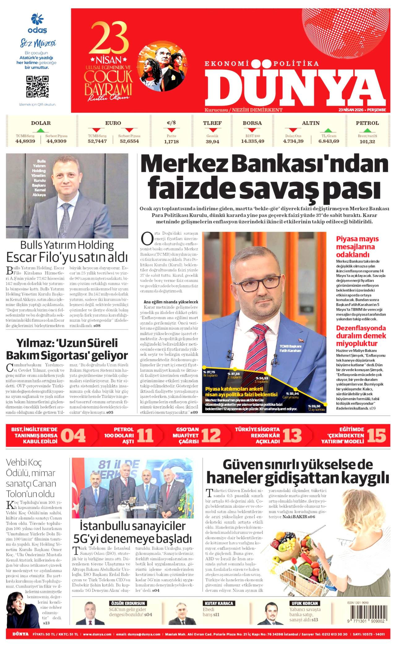 Dünya gazetesi 