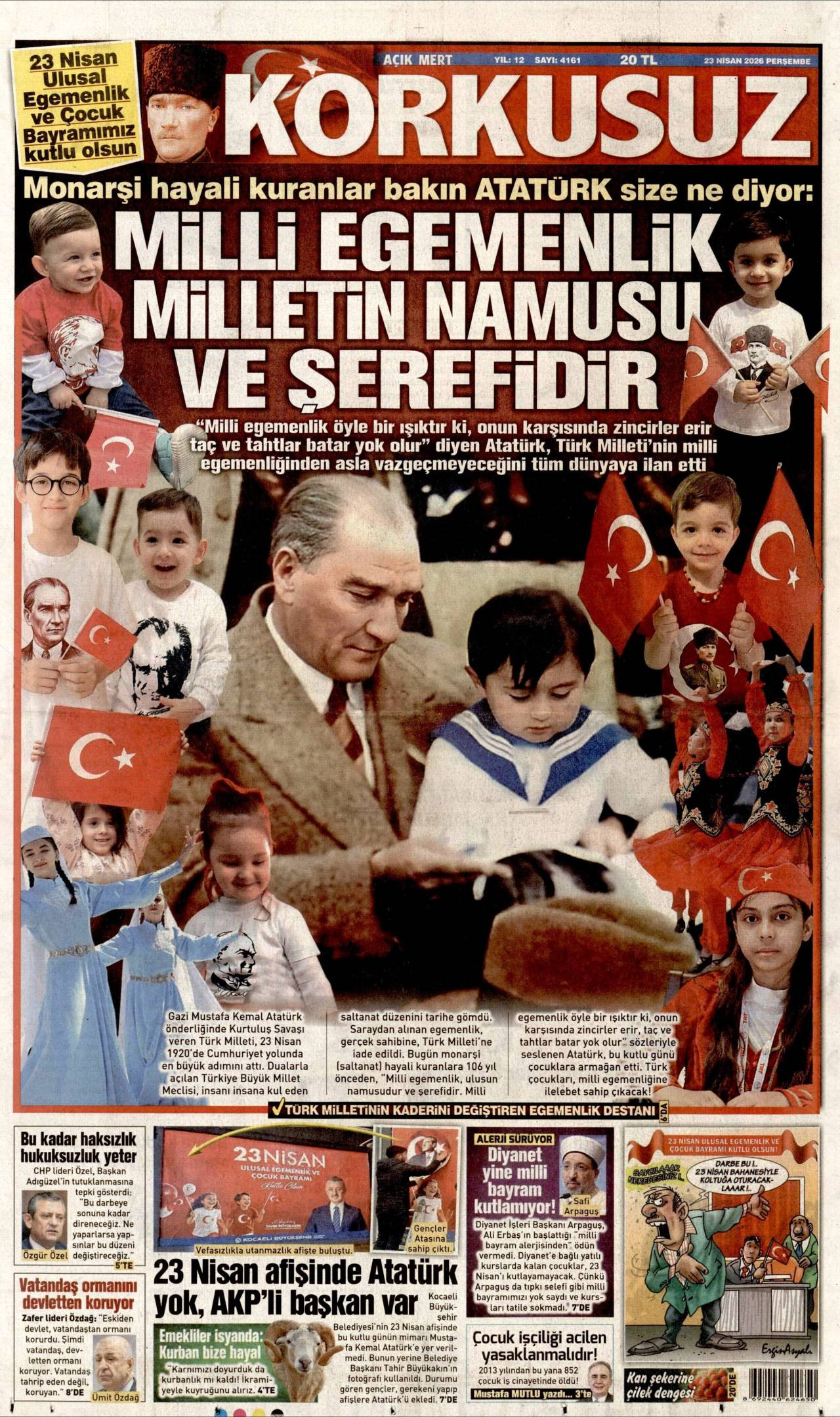 Korkusuz gazetesi 