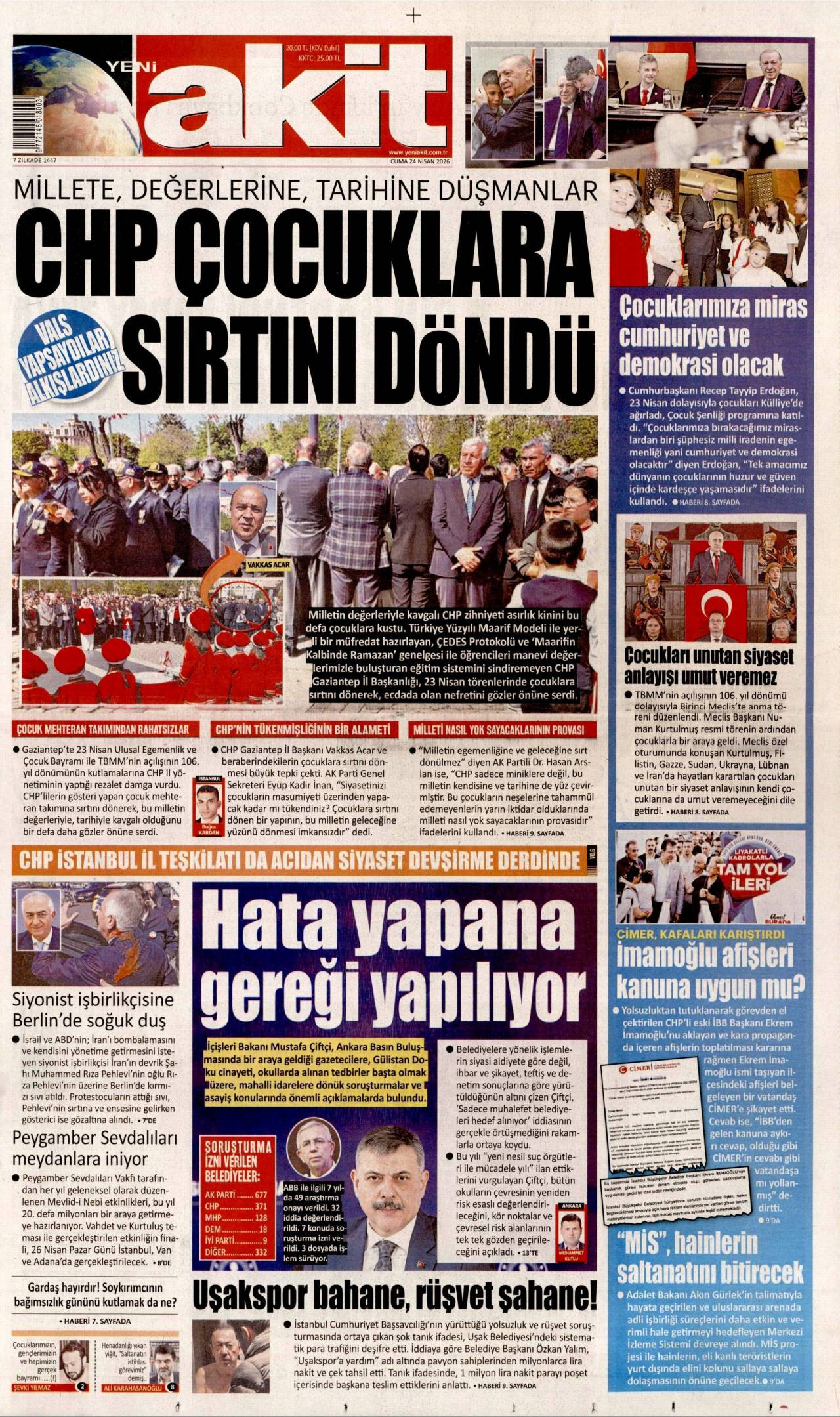 Yeni Akit gazetesi 