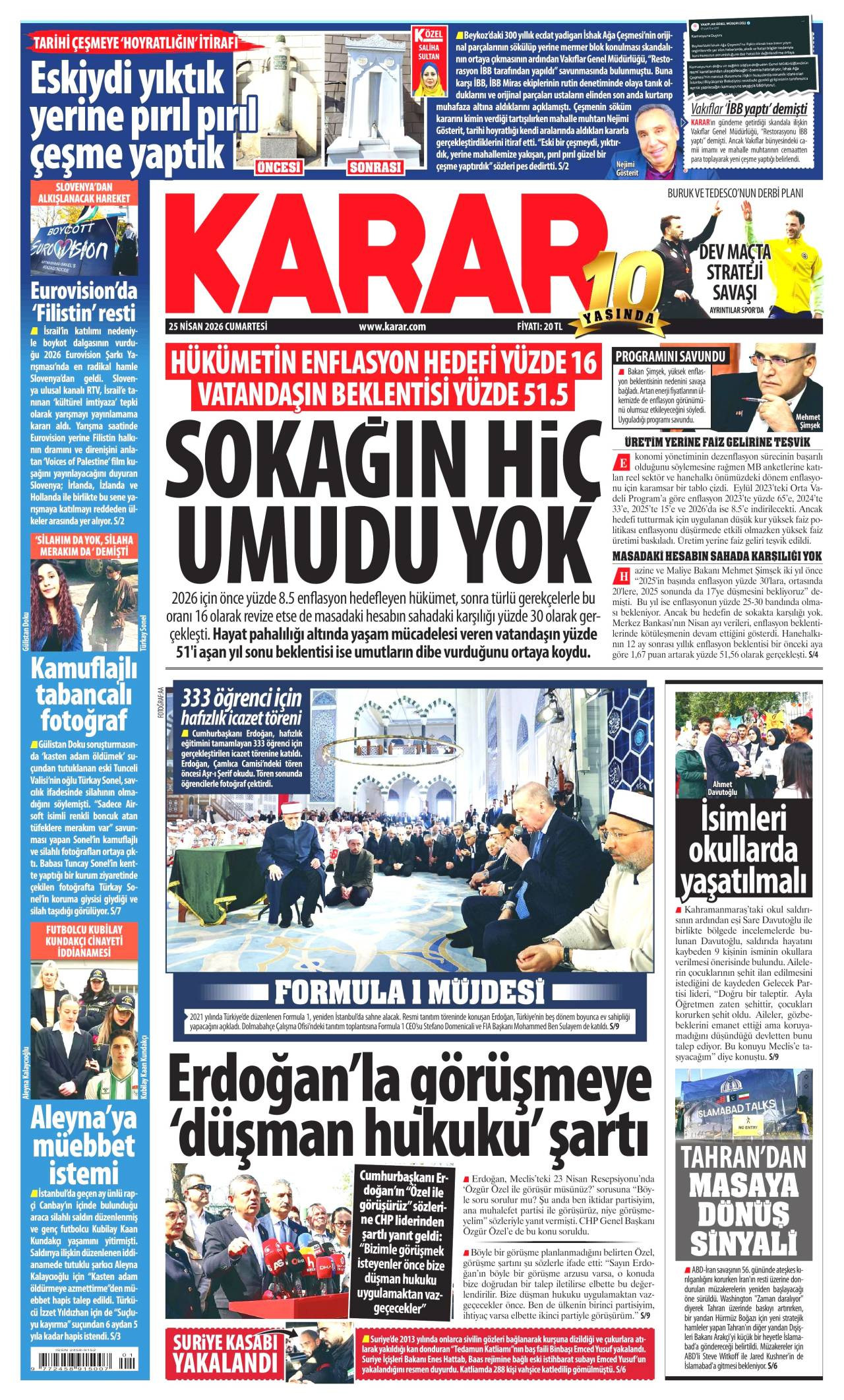 Karar gazetesi 