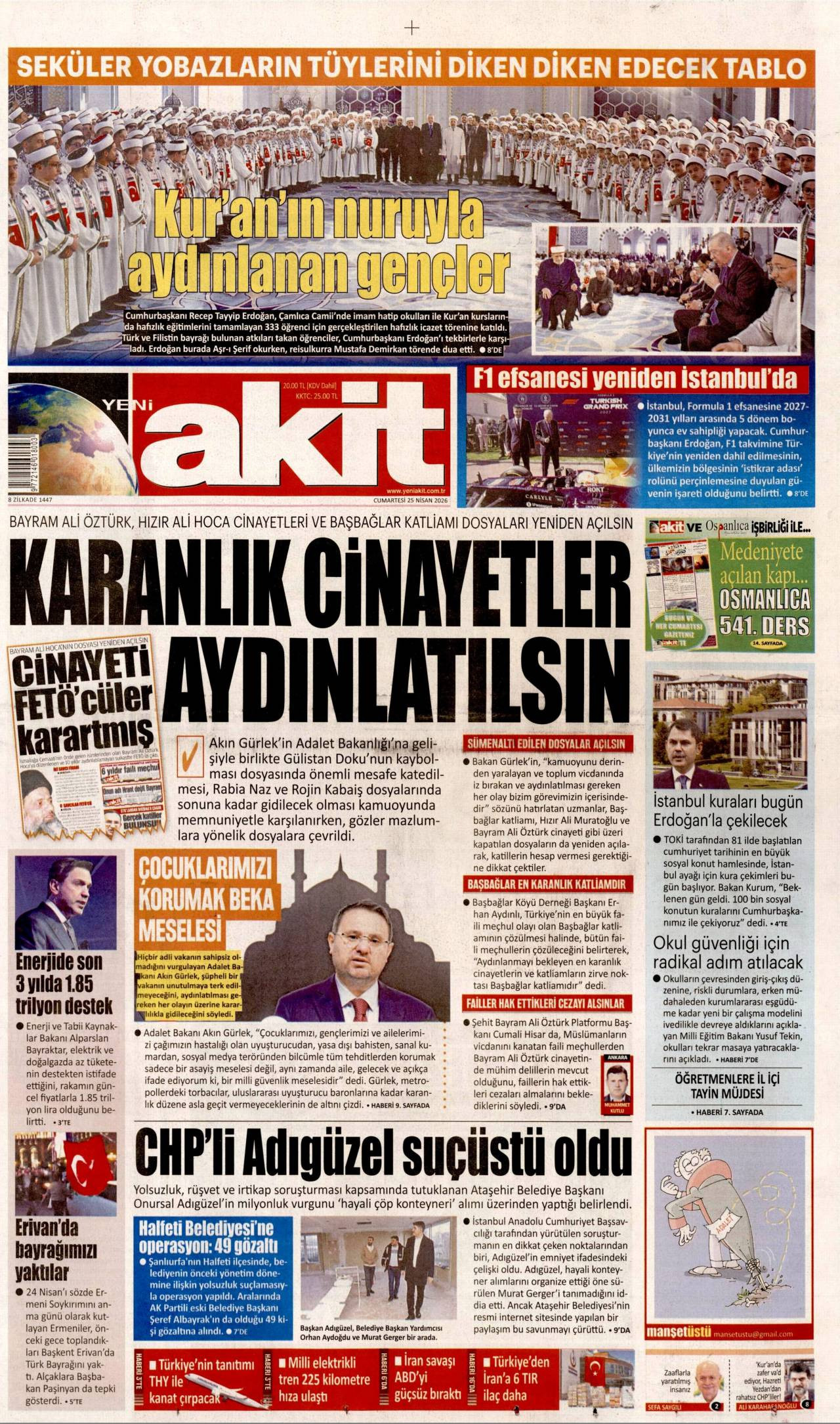 Yeni Akit Gazetesi