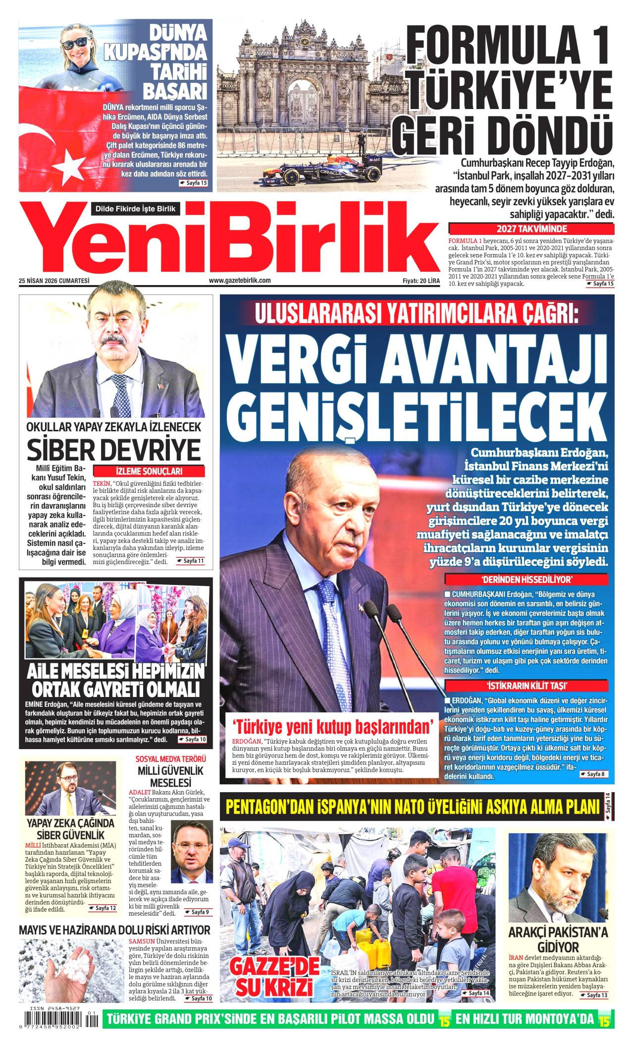 Yeni Birlik Gazetesi