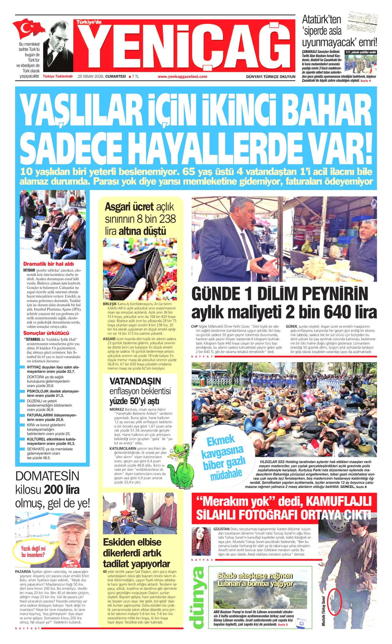 Yeniçağ gazetesi 