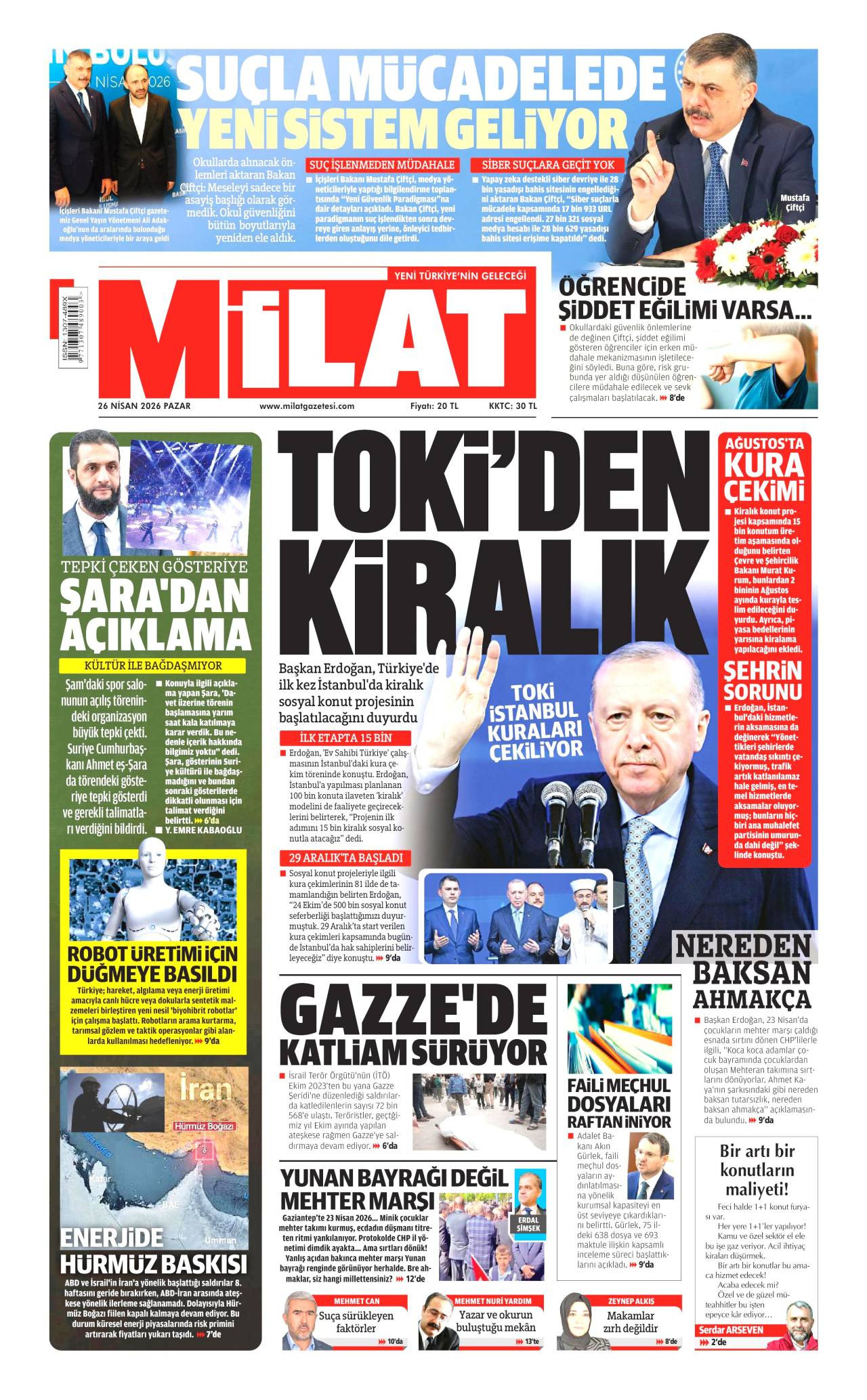 Milat gazetesi 