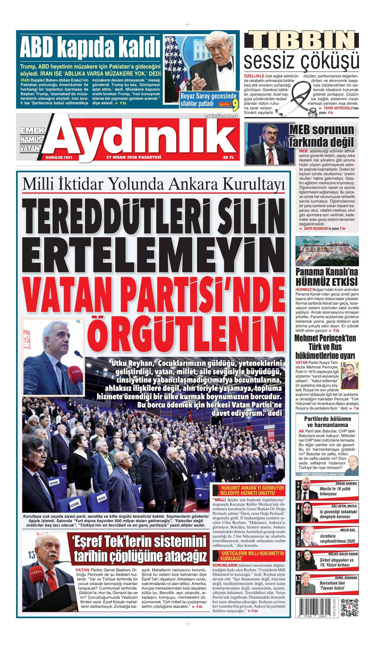 Aydınlık Gazetesi