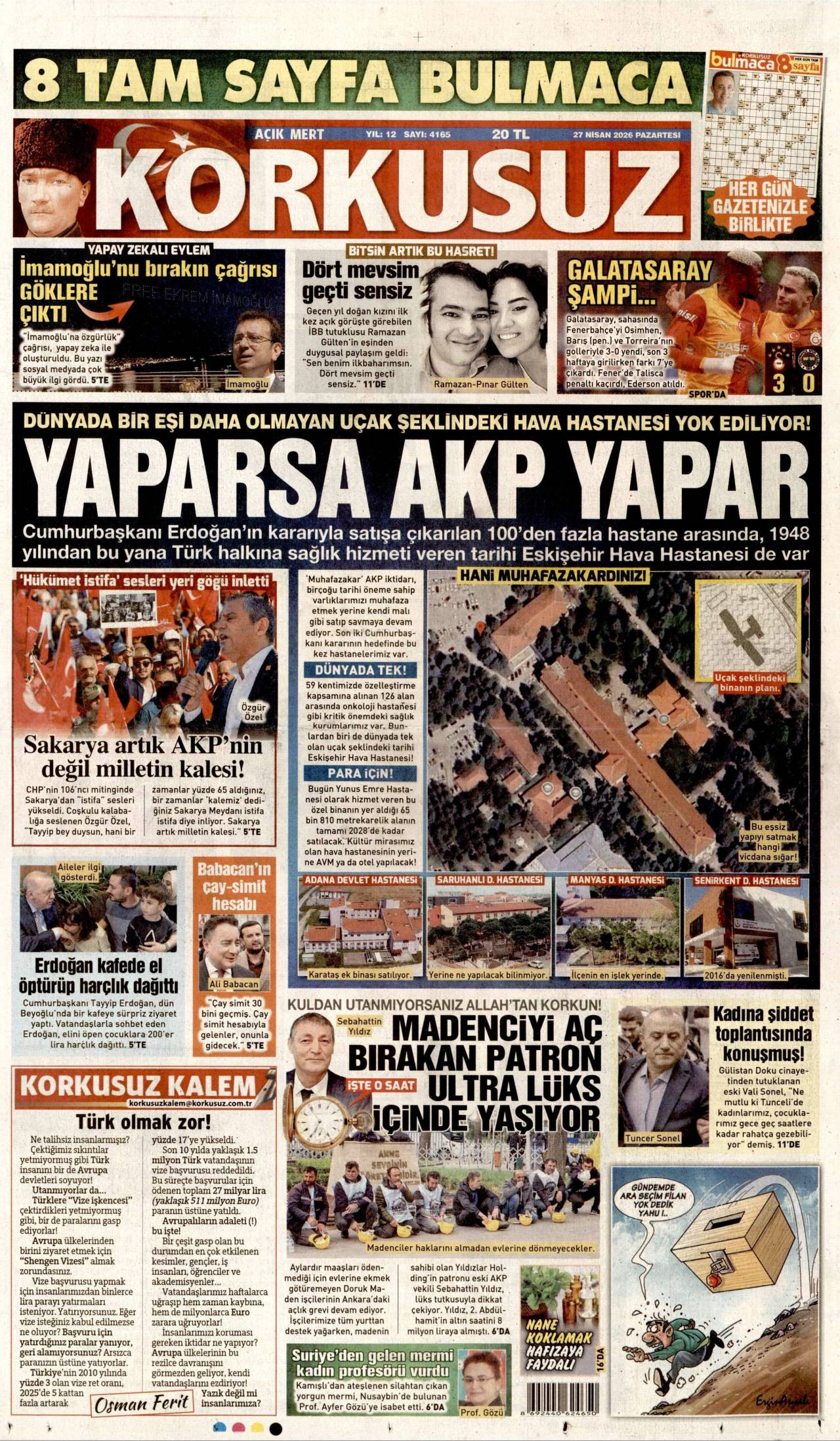 Korkusuz gazetesi 