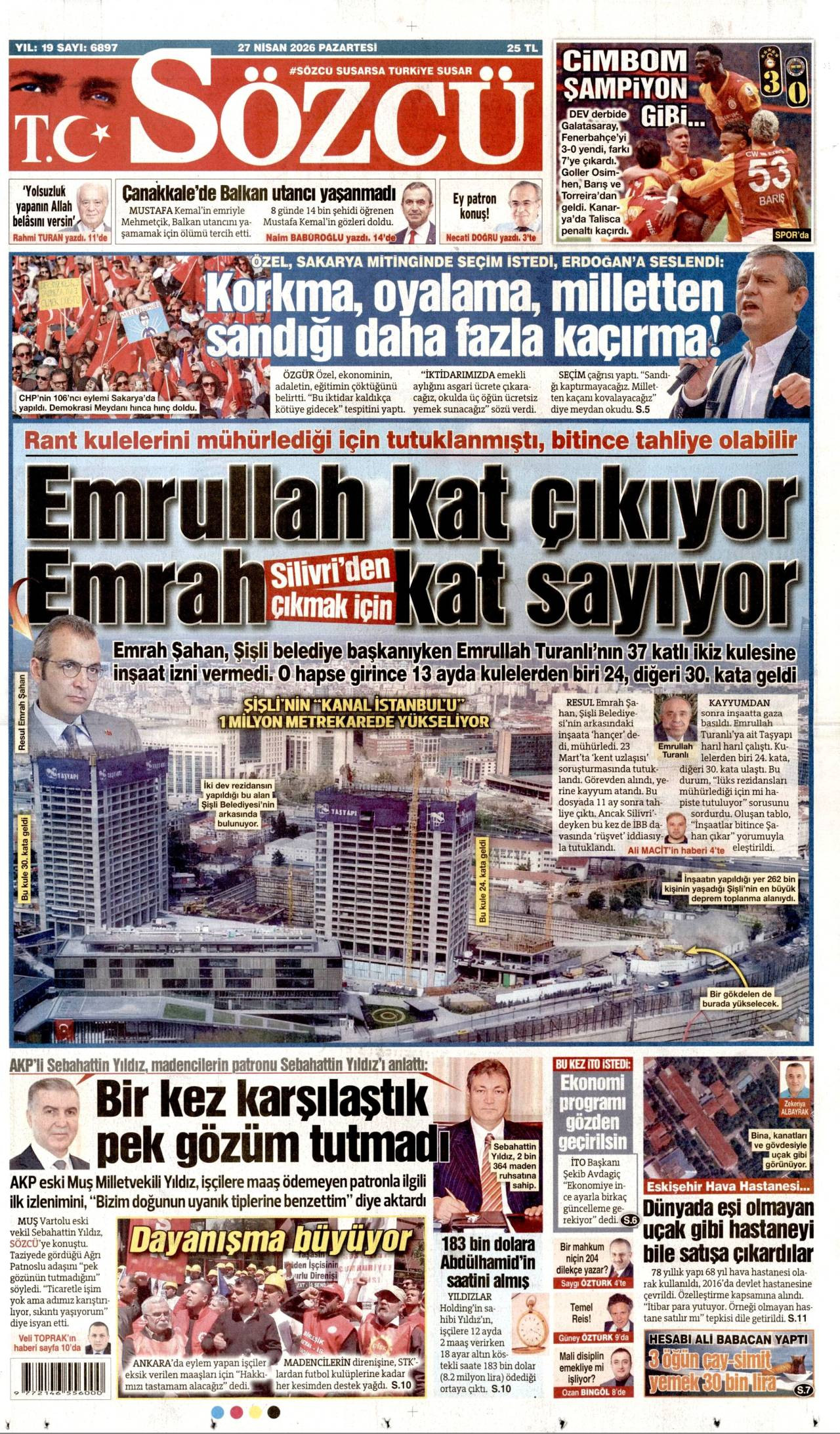 Sözcü gazetesi 