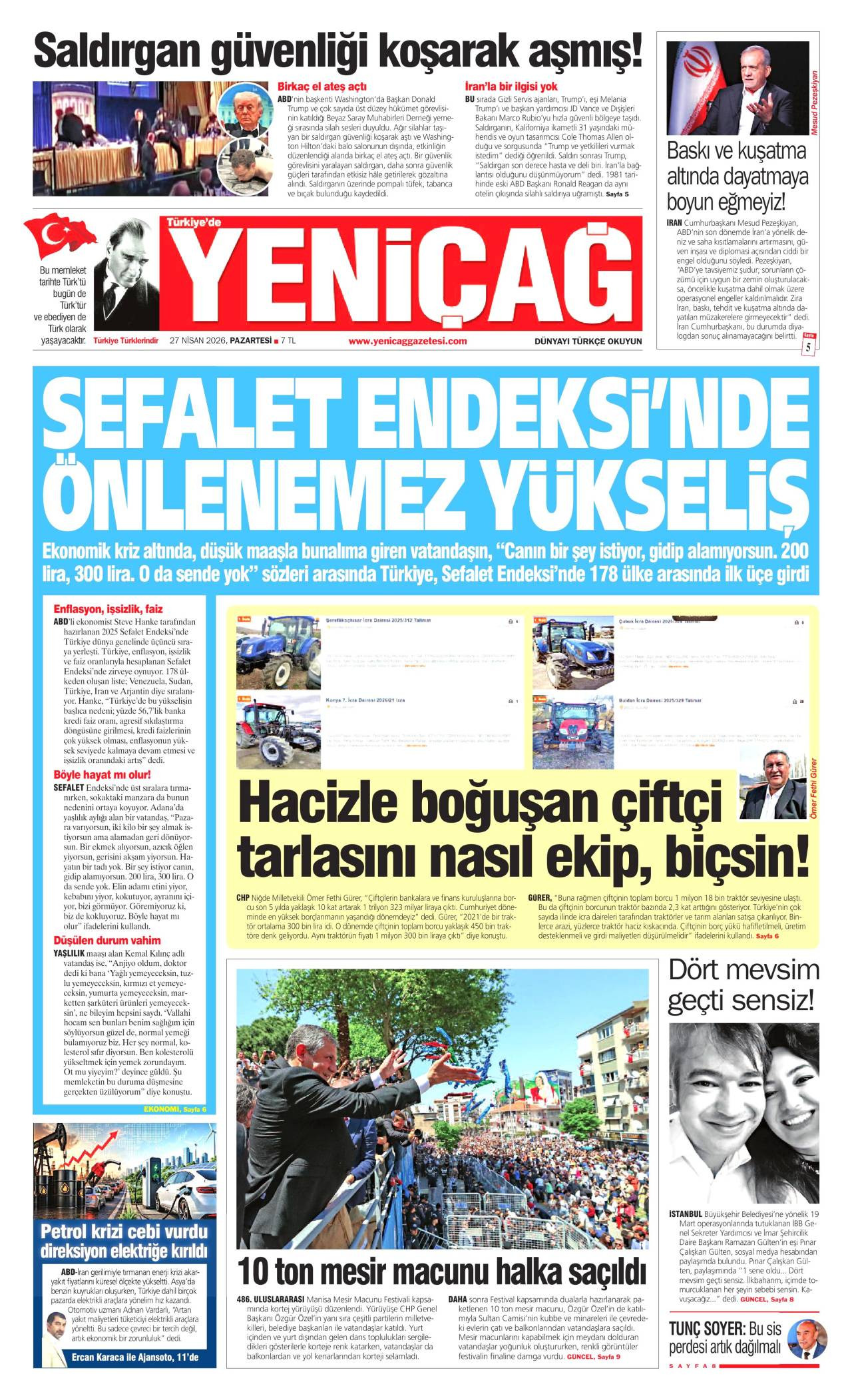 Yeniçağ gazetesi 