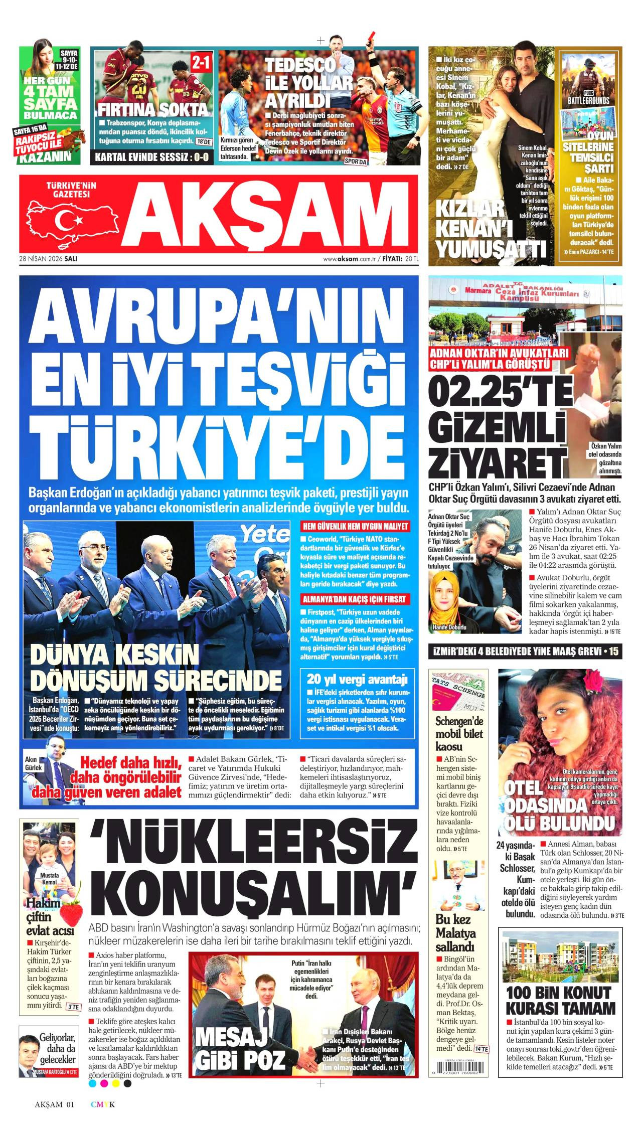 Akşam gazetesi 